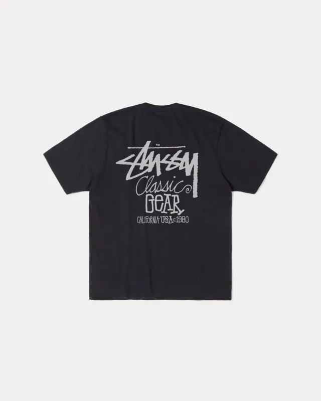 CLASSIC GEAR TEE PIGMENT DYED sold by Stussy