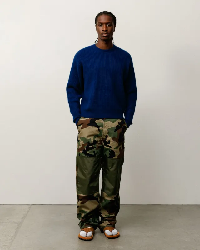 WAFFLE CASHMERE CREW sold by Stussy