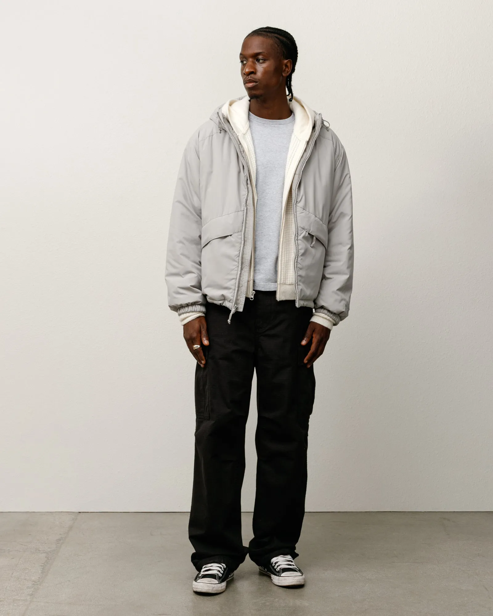 INSULATED HOODED JACKET sold by Stussy