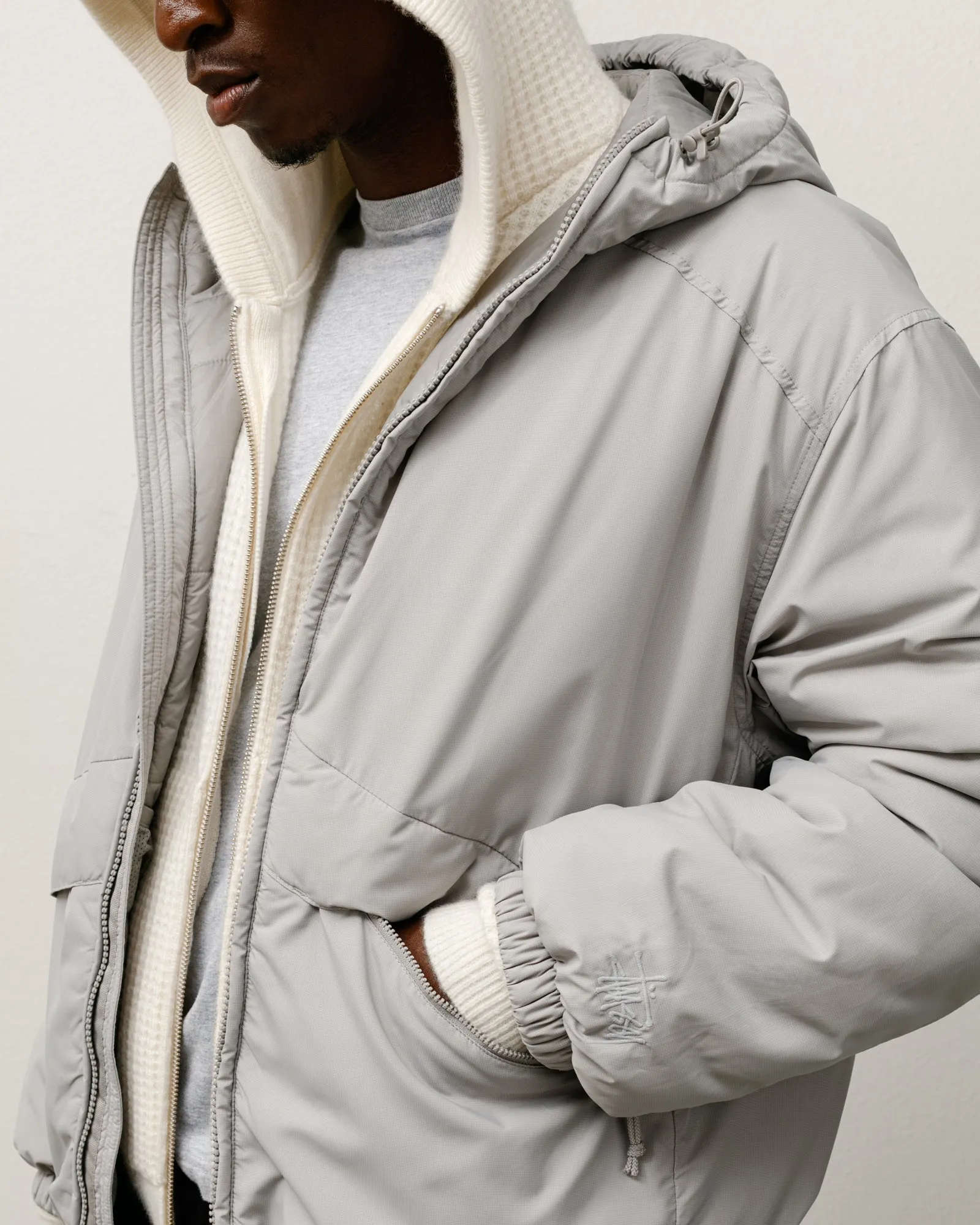 INSULATED HOODED JACKET sold by Stussy product image thumbnail 2