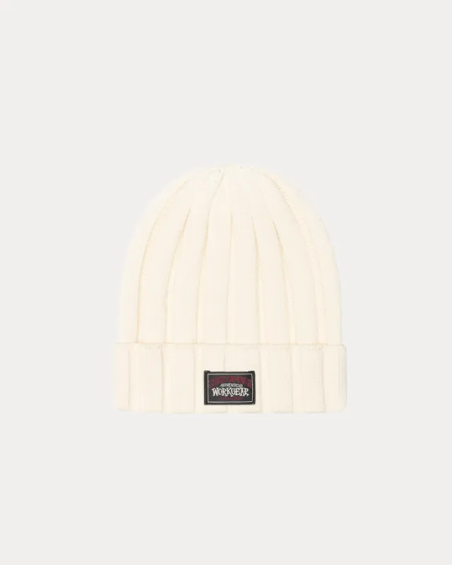 CUFF BEANIE WORKGEAR PATCH sold by Stussy