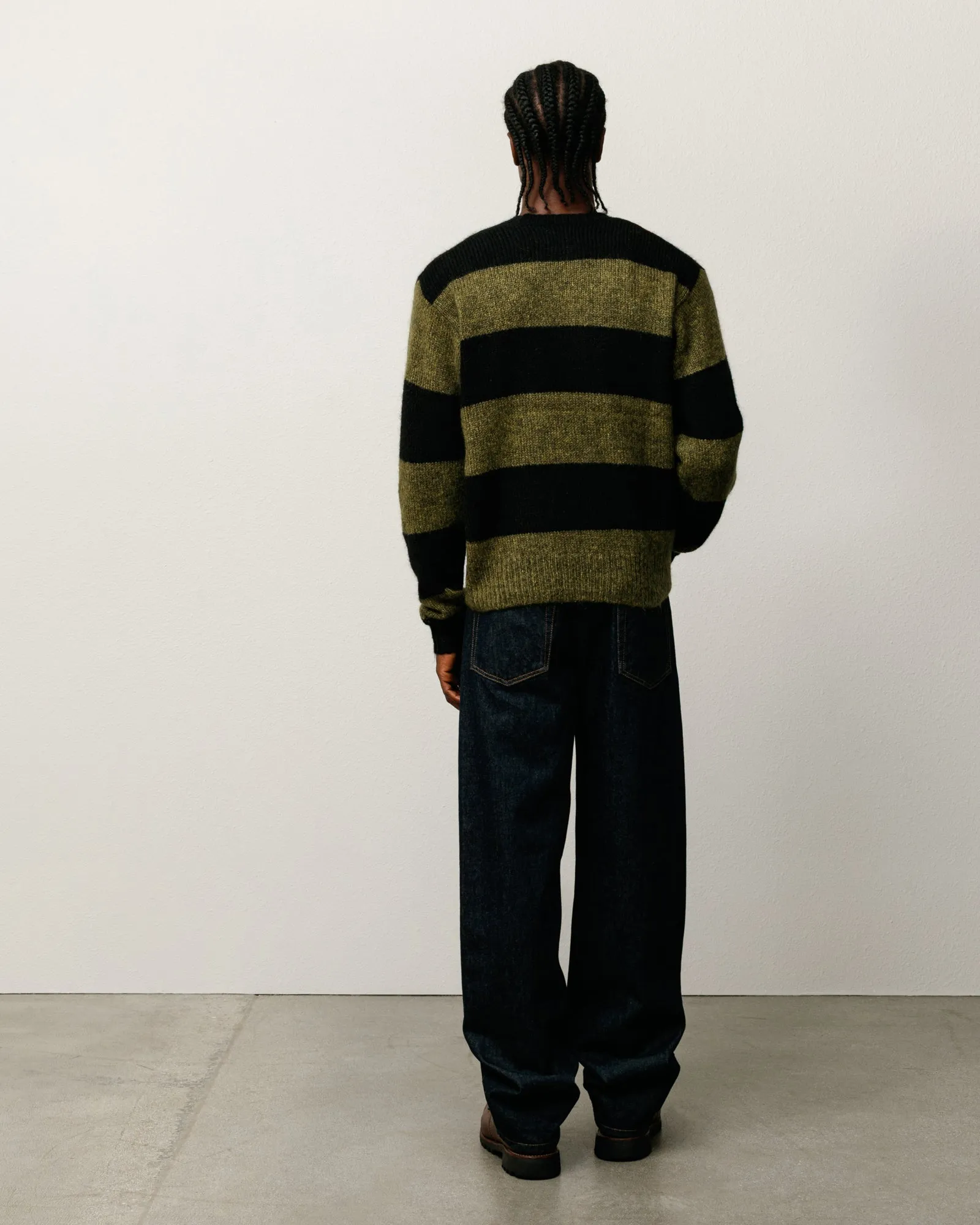 BIG STRIPE CREW sold by Stussy product image thumbnail 2