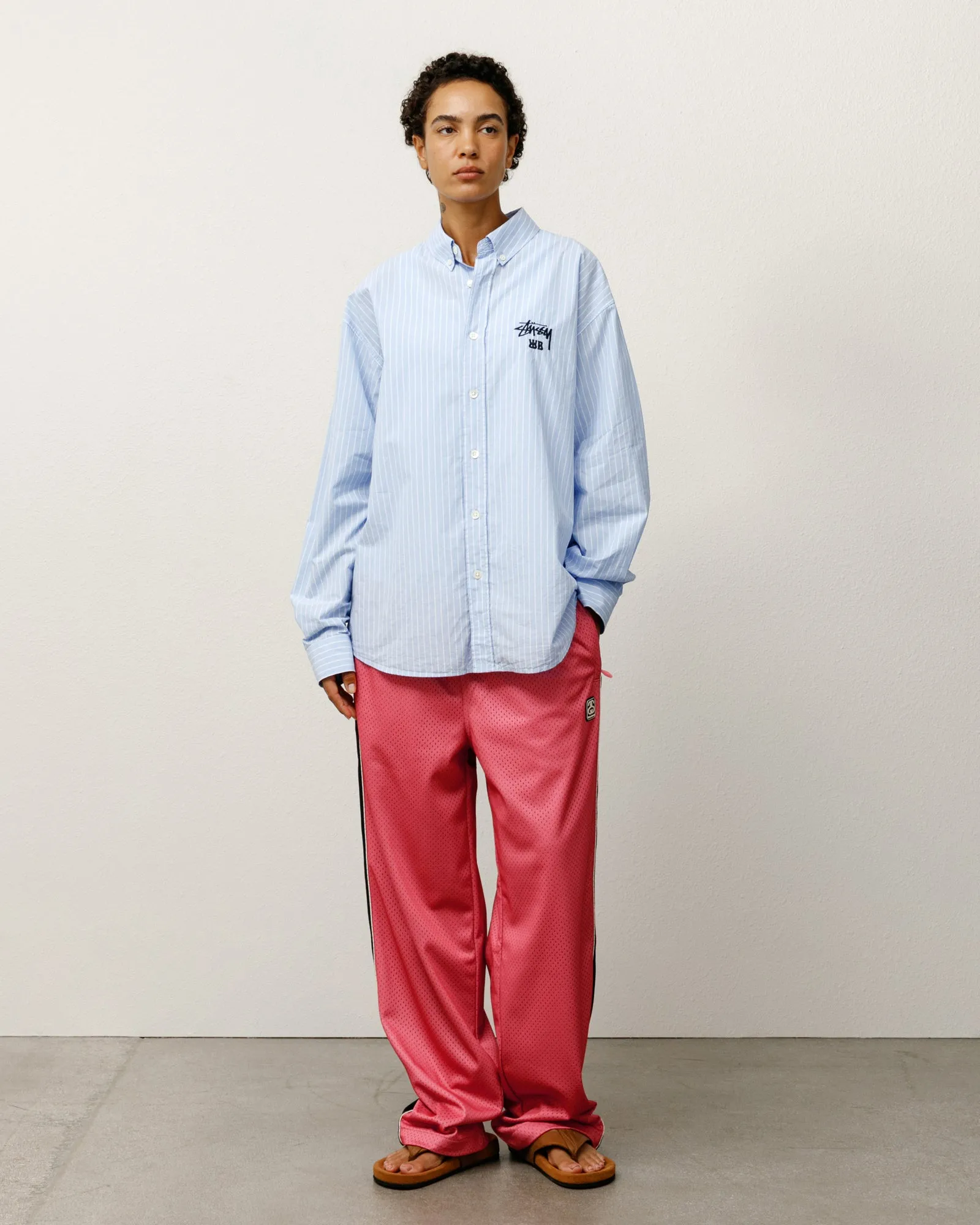 WALES BONNER MESH TRACK PANT sold by Stussy