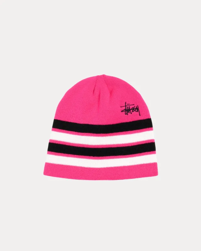 SKULLCAP BASIC STRIPE sold by Stussy