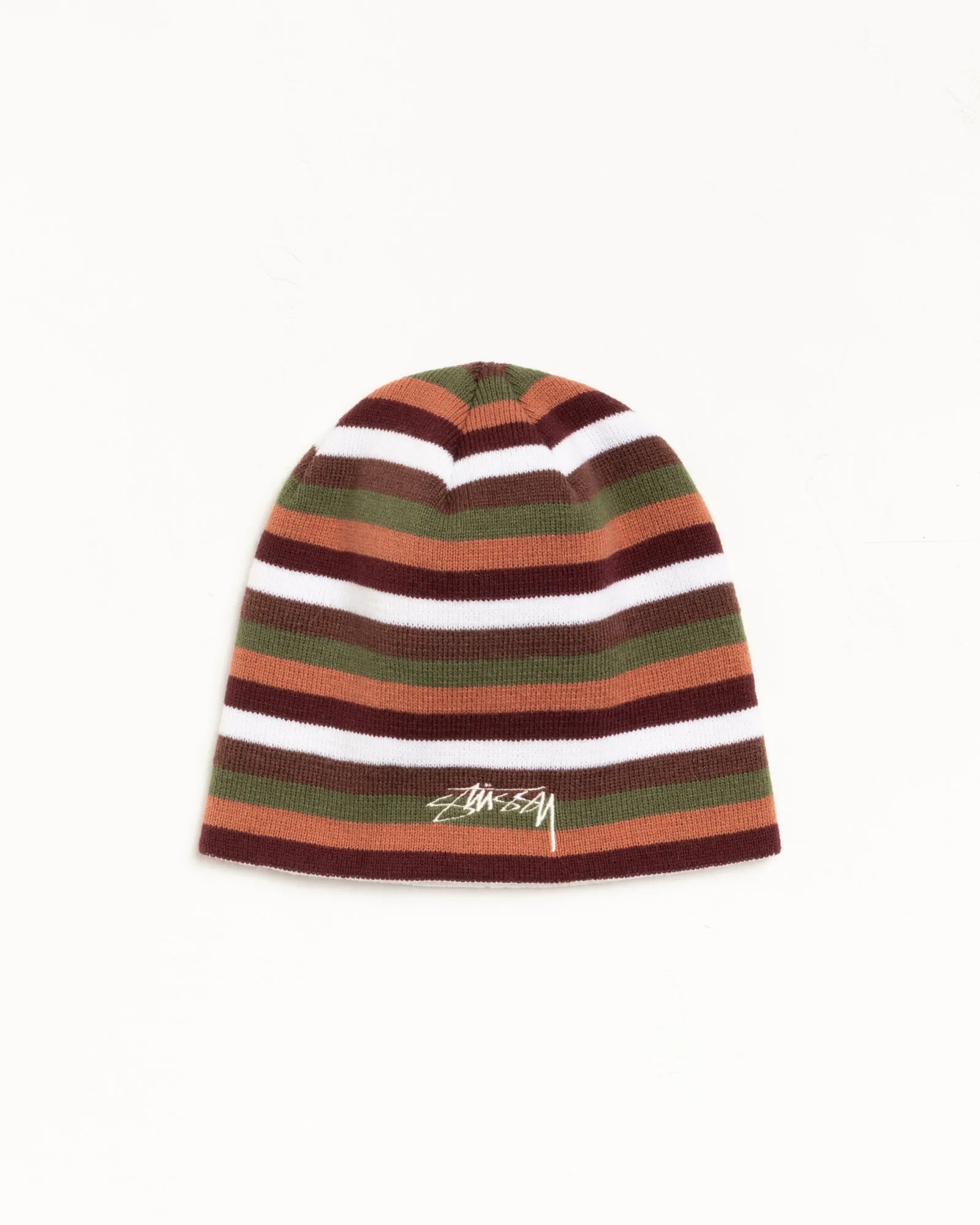 SKULLCAP SMOOTH STOCK STRIPED sold by Stussy