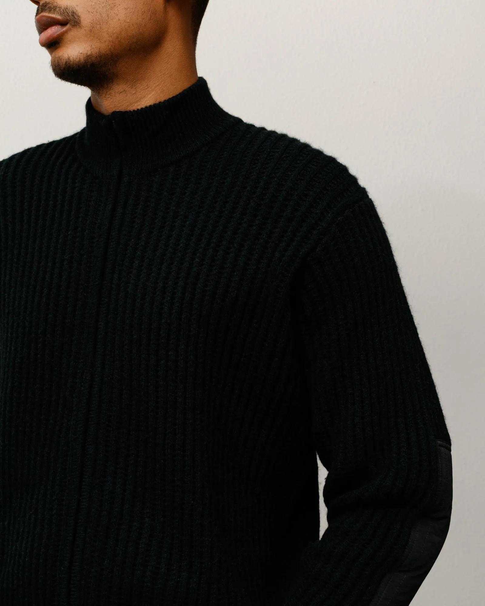 LAMBS WOOL ZIP SWEATER sold by Stussy product image thumbnail 2