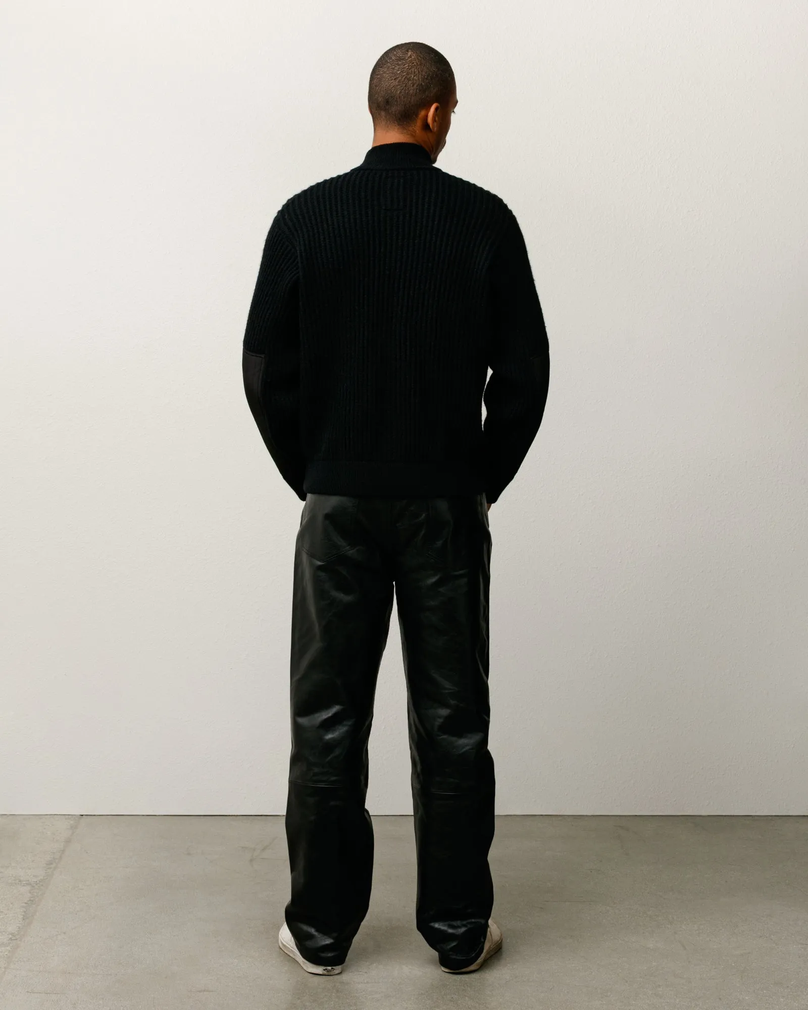 LAMBS WOOL ZIP SWEATER sold by Stussy product image thumbnail 3