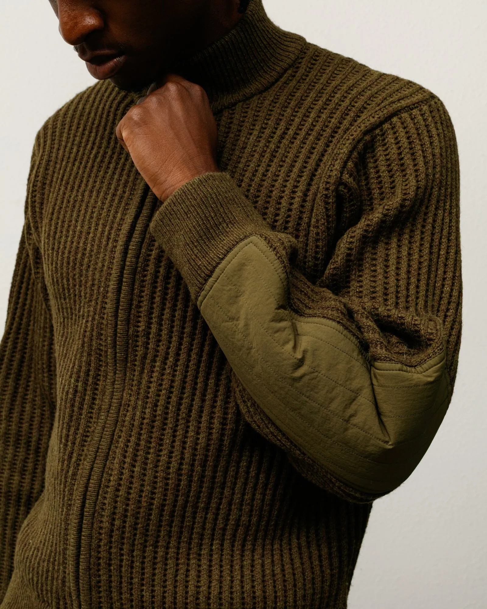 LAMBS WOOL ZIP SWEATER sold by Stussy product image thumbnail 2