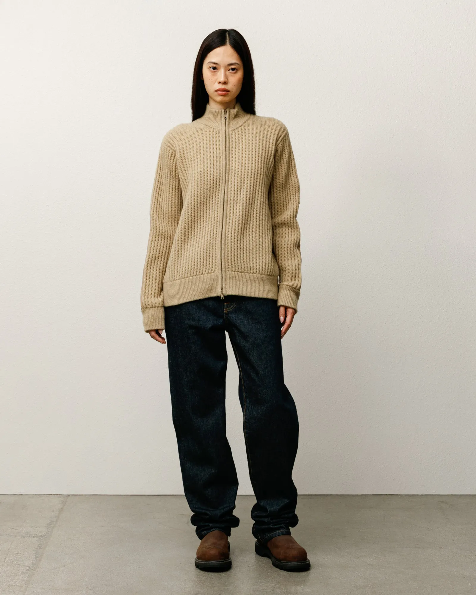 LAMBS WOOL ZIP SWEATER sold by Stussy product image thumbnail 4