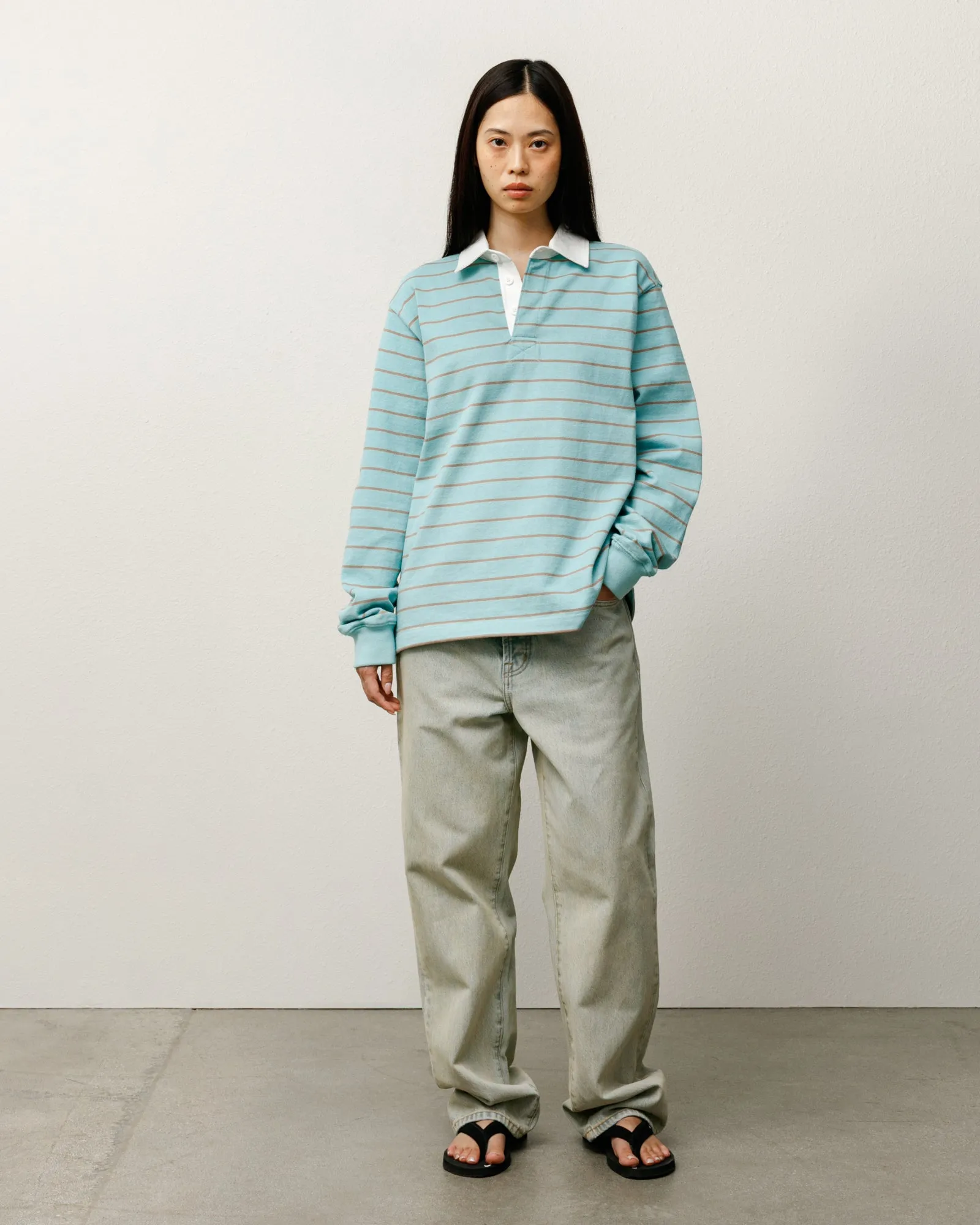 STRIPED RUGBY SHIRT sold by Stussy product image thumbnail 4