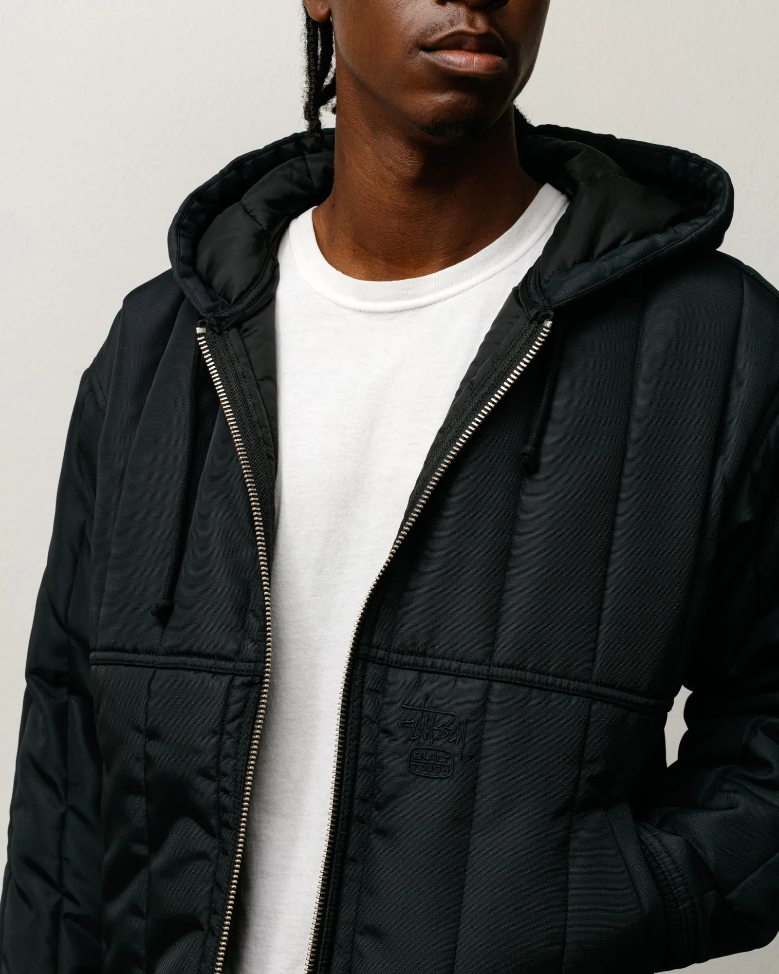 QUILTED NYLON WORK JACKET sold by Stussy product image thumbnail 2