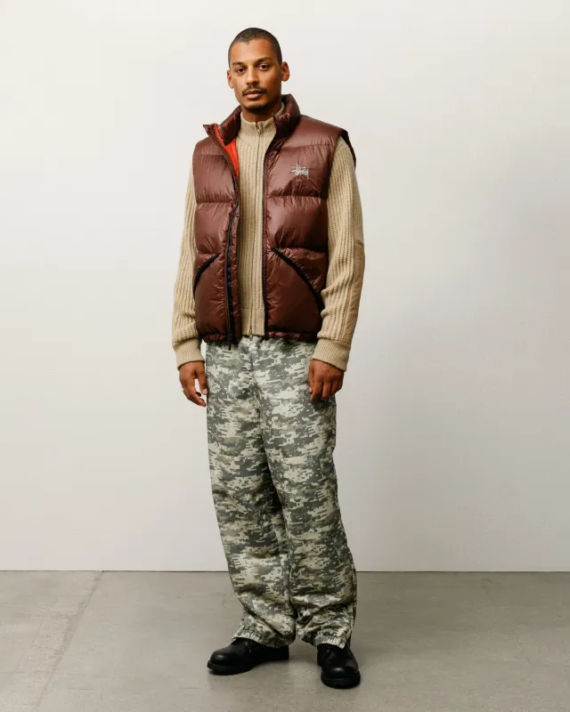 MICRO RIPSTOP DOWN VEST sold by Stussy