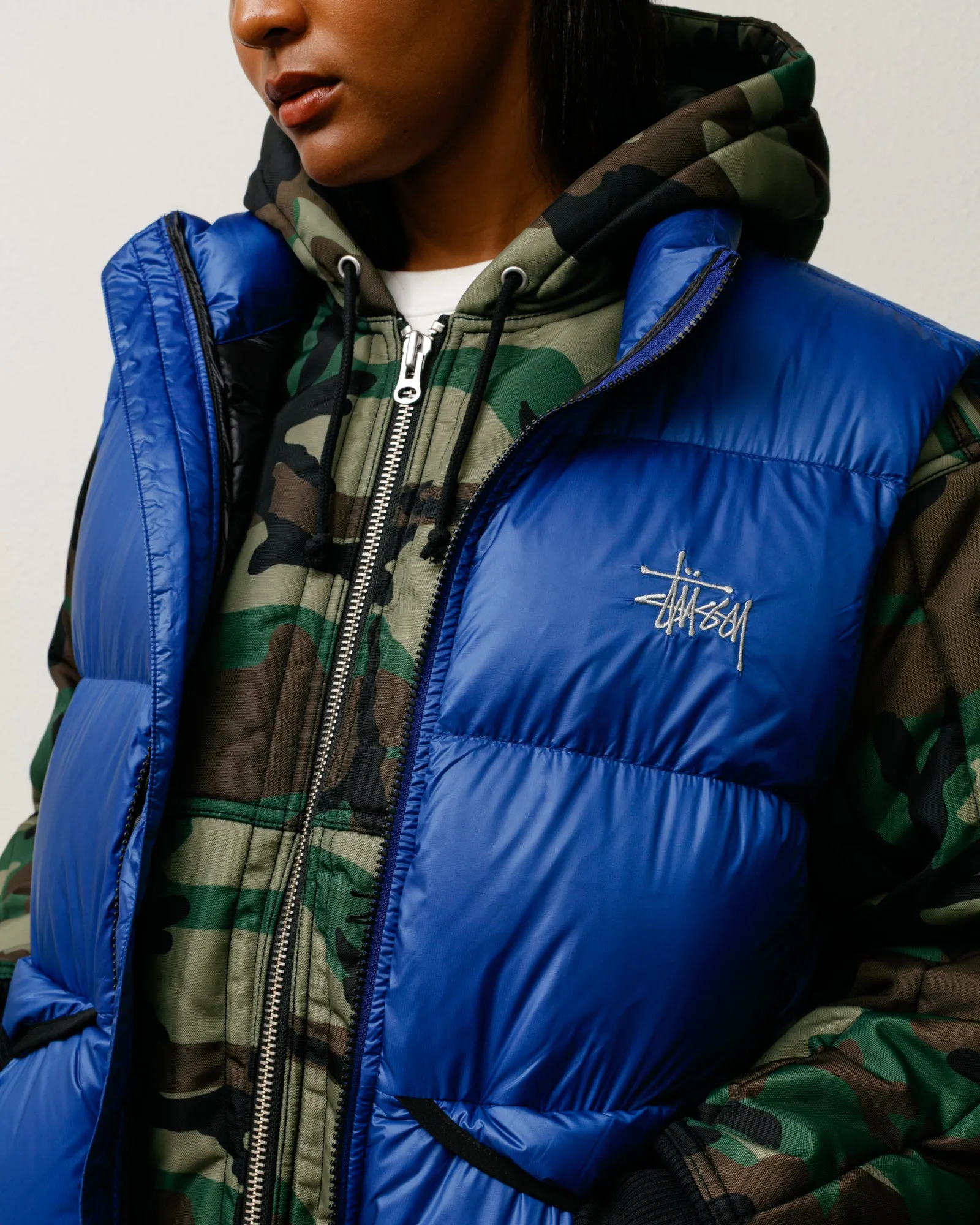 MICRO RIPSTOP DOWN VEST sold by Stussy product image thumbnail 4