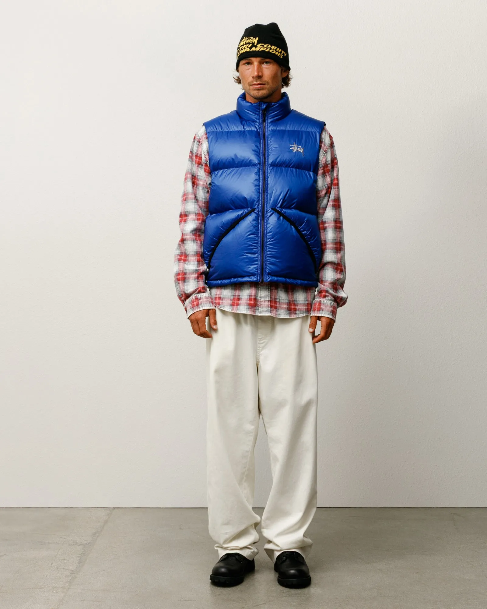 MICRO RIPSTOP DOWN VEST sold by Stussy