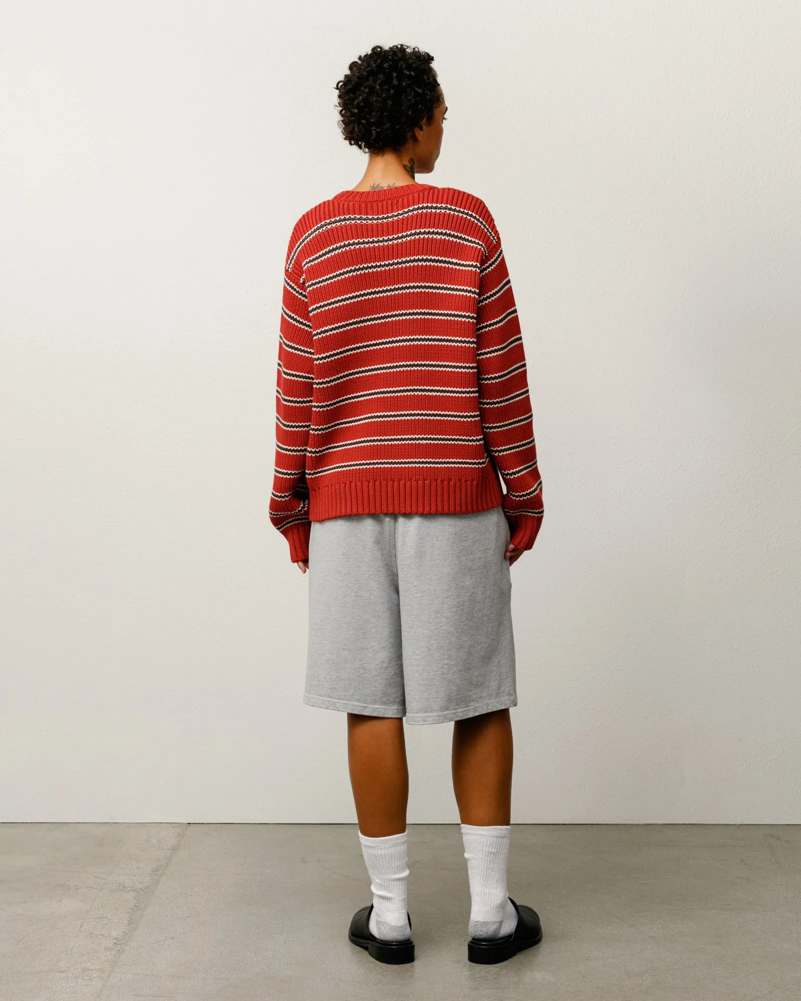 CHUNKY COTTON STRIPE SWEATER sold by Stussy product image thumbnail 5