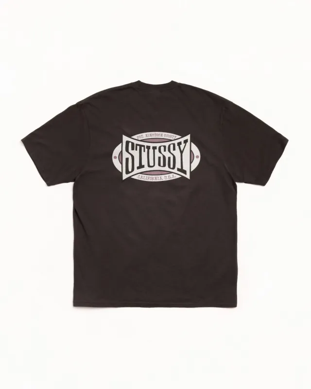 CHAMPION OVAL TEE PIGMENT DYED sold by Stussy