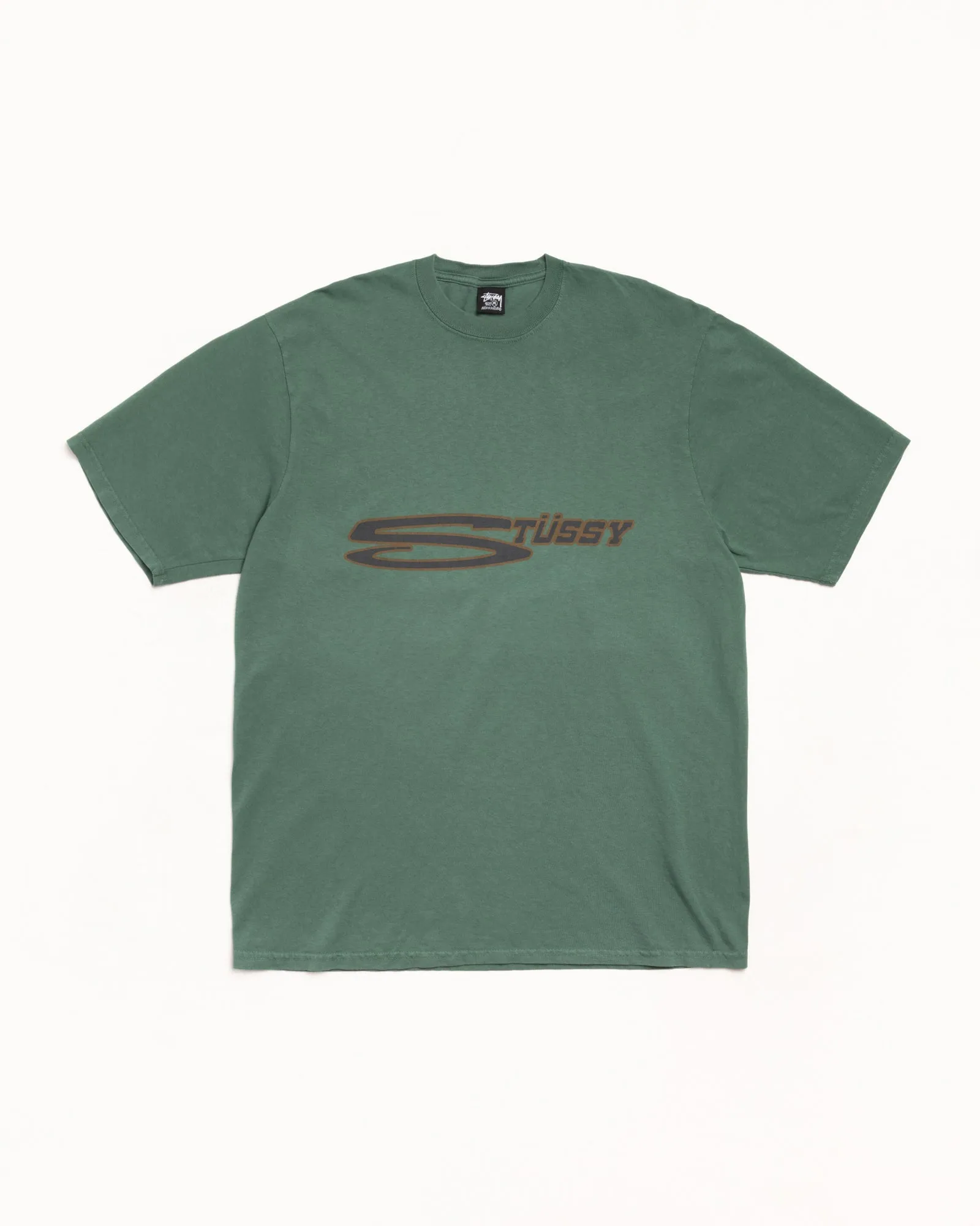 STRETCH TEE PIGMENT DYED sold by Stussy