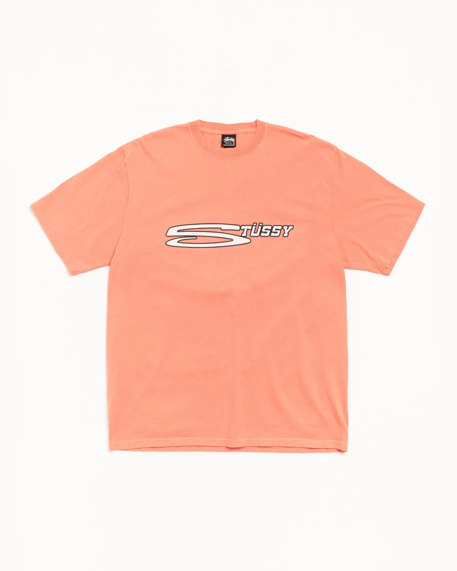 STRETCH TEE PIGMENT DYED sold by Stussy