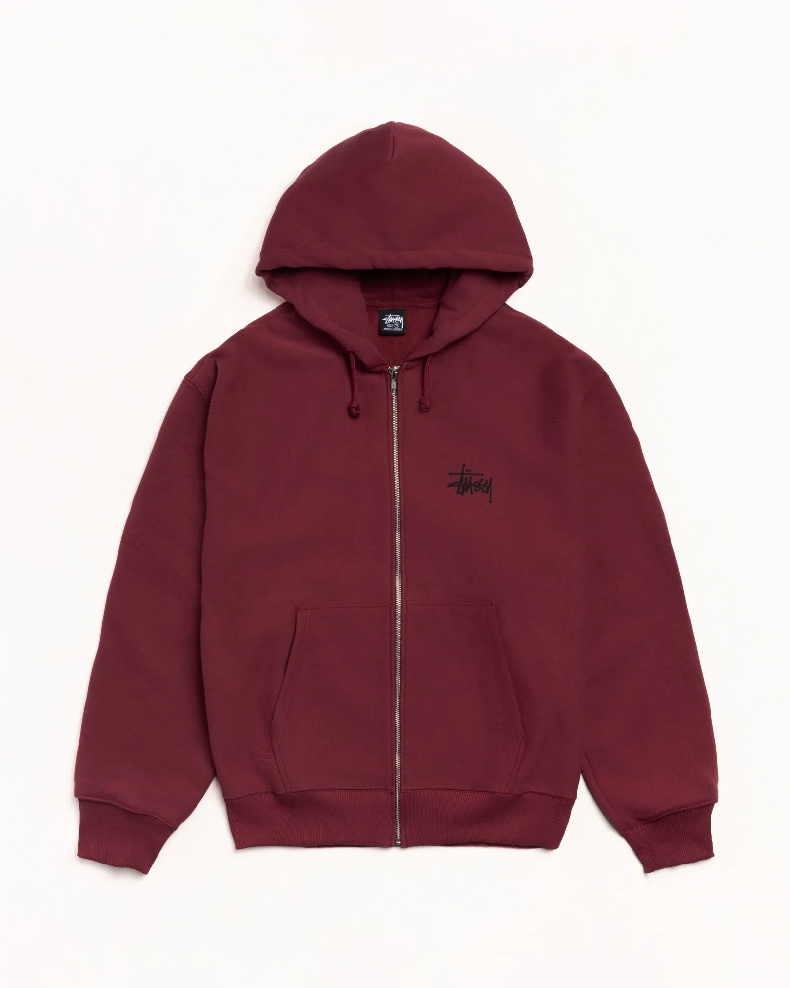 BASIC STÜSSY ZIP HOODIE sold by Stussy