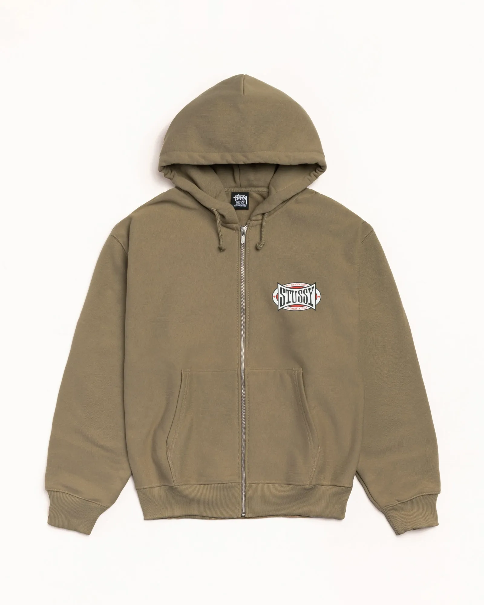 CHAMPION OVAL ZIP HOODIE sold by Stussy