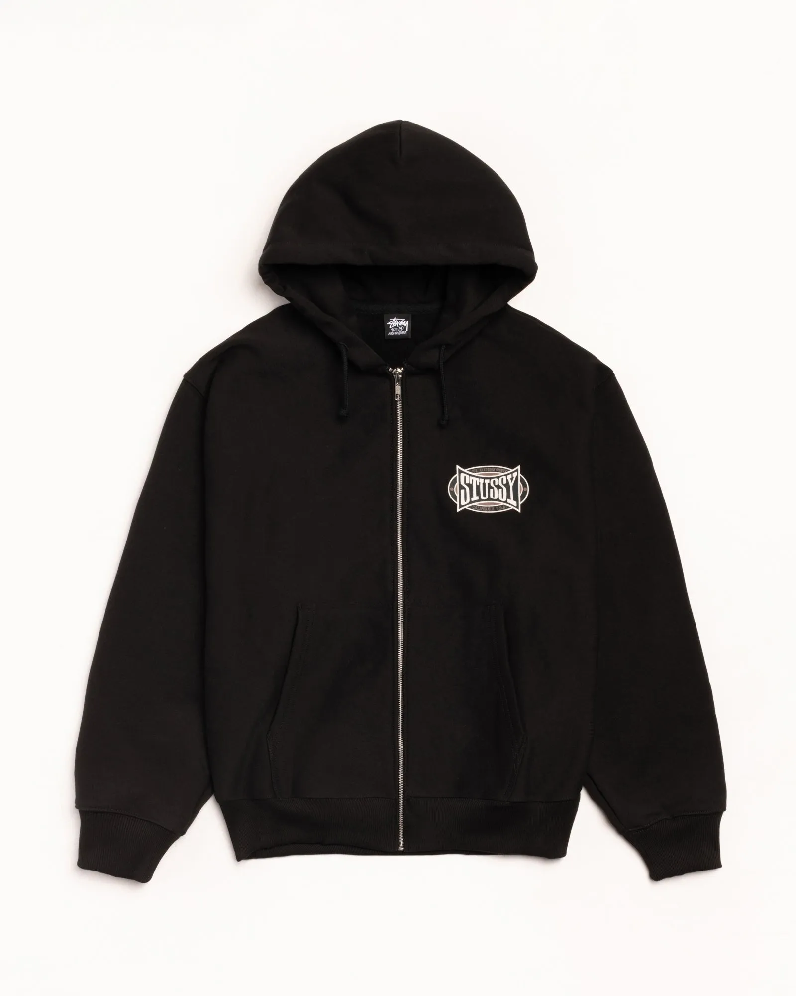 CHAMPION OVAL ZIP HOODIE sold by Stussy