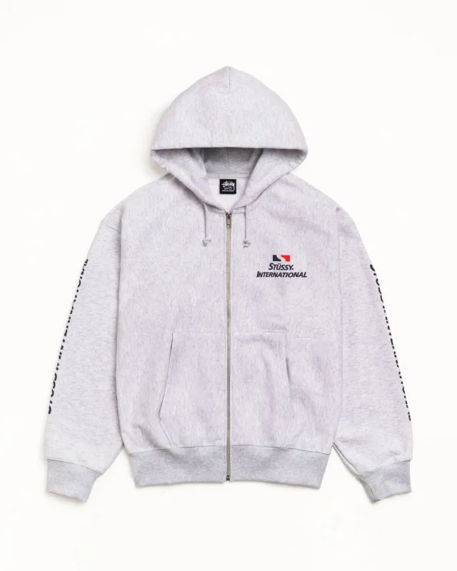 STÜSSY INTERNATIONAL ZIP HOODIE sold by Stussy