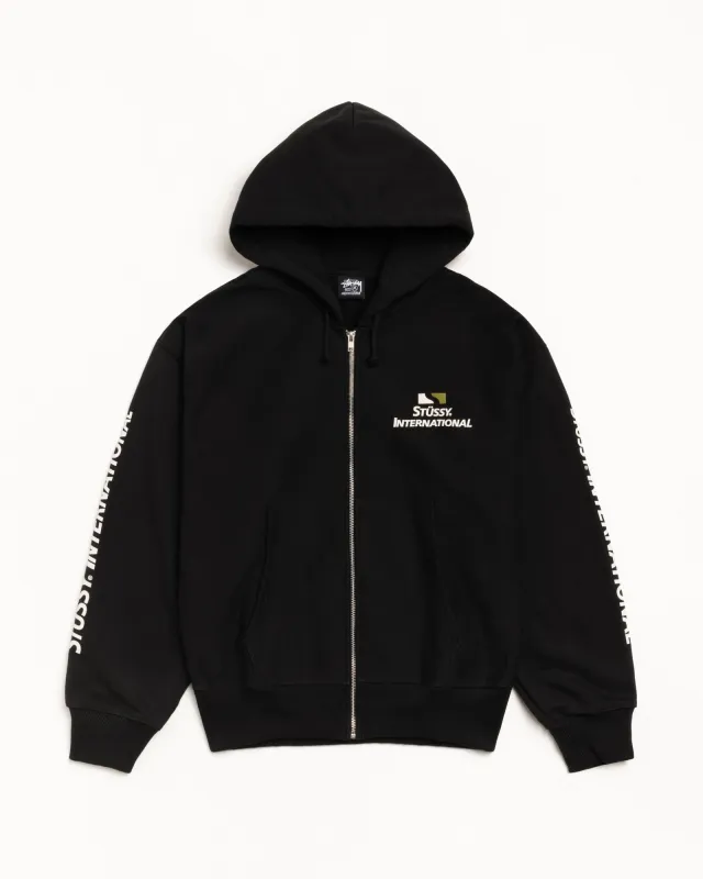 STÜSSY INTERNATIONAL ZIP HOODIE sold by Stussy