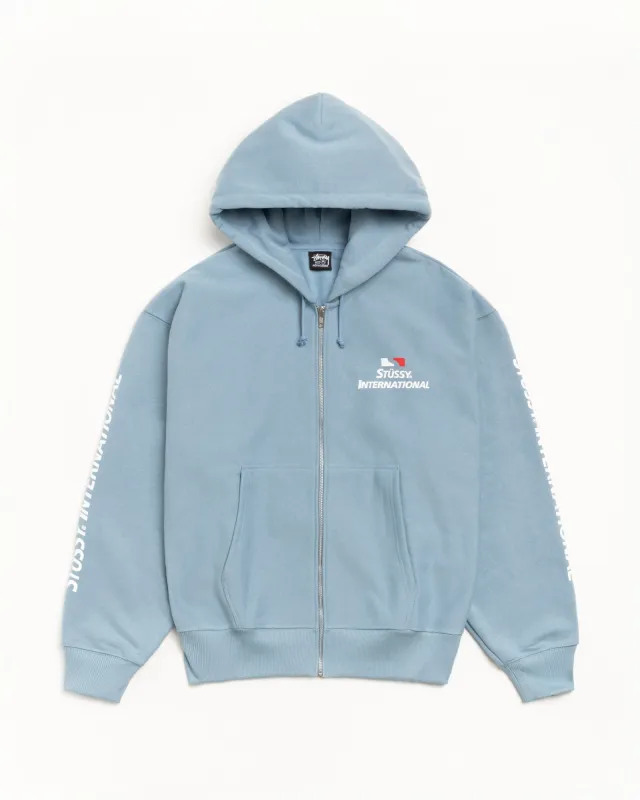 STÜSSY INTERNATIONAL ZIP HOODIE sold by Stussy