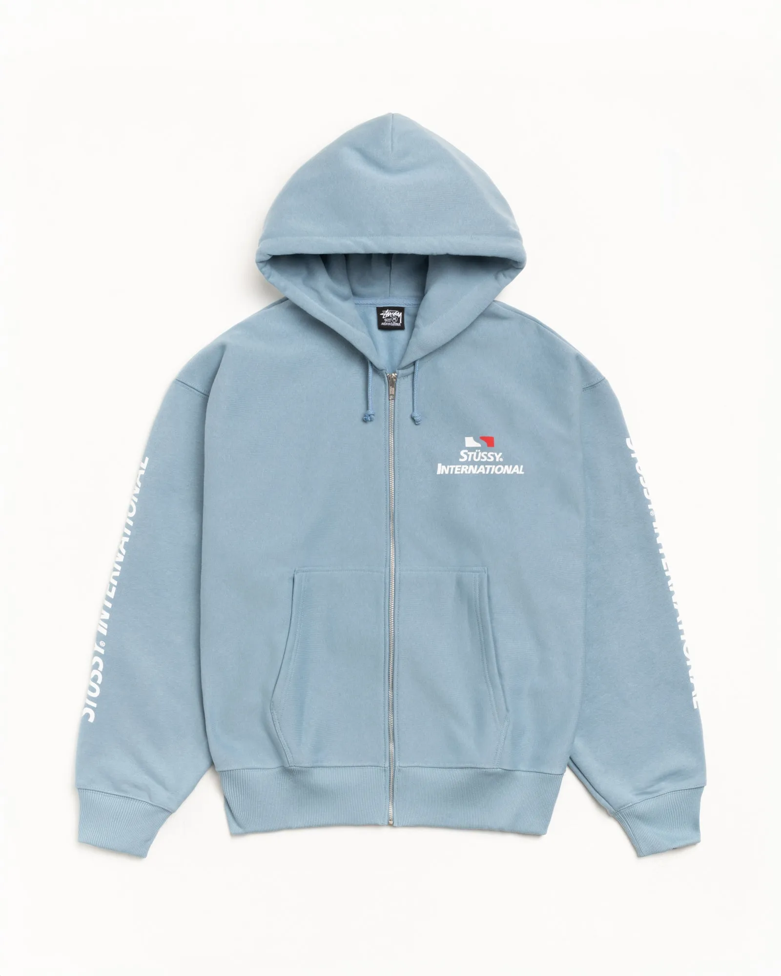 STÜSSY INTERNATIONAL ZIP HOODIE sold by Stussy