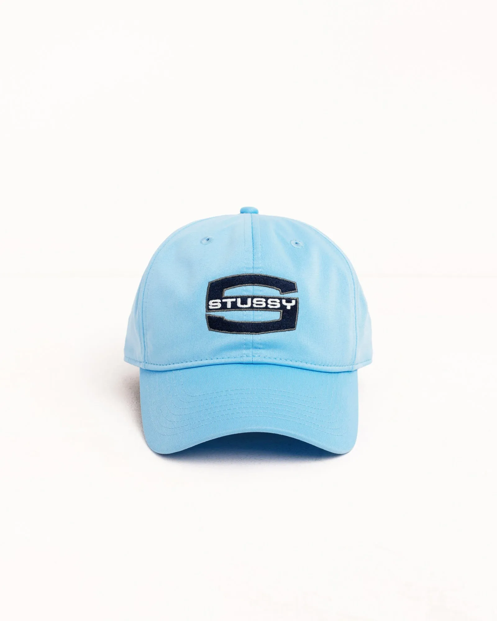 MID-DEPTH LARGE S SNAPBACK sold by Stussy