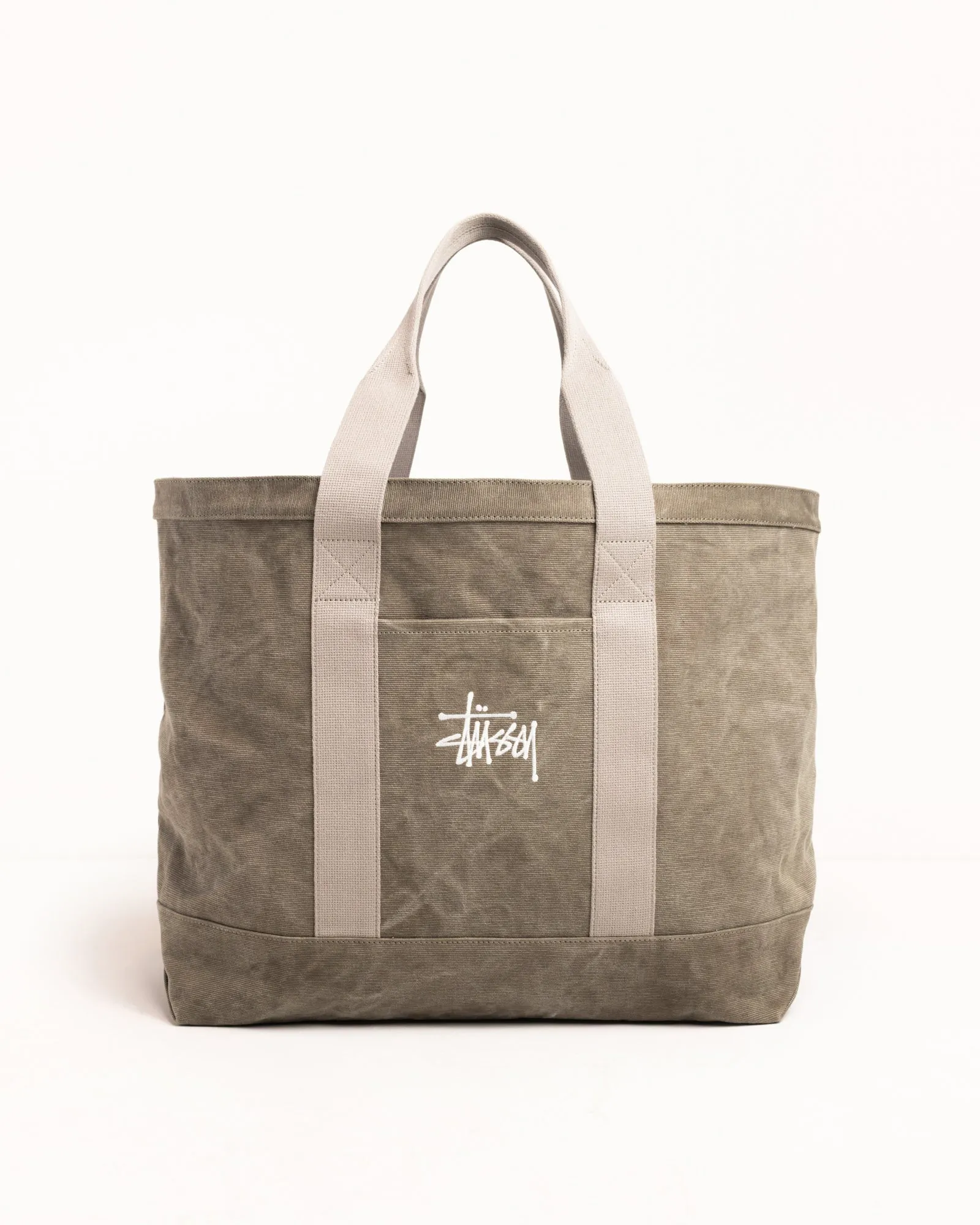 WAXED CANVAS EXTRA LARGE TOTE sold by Stussy product image thumbnail 3