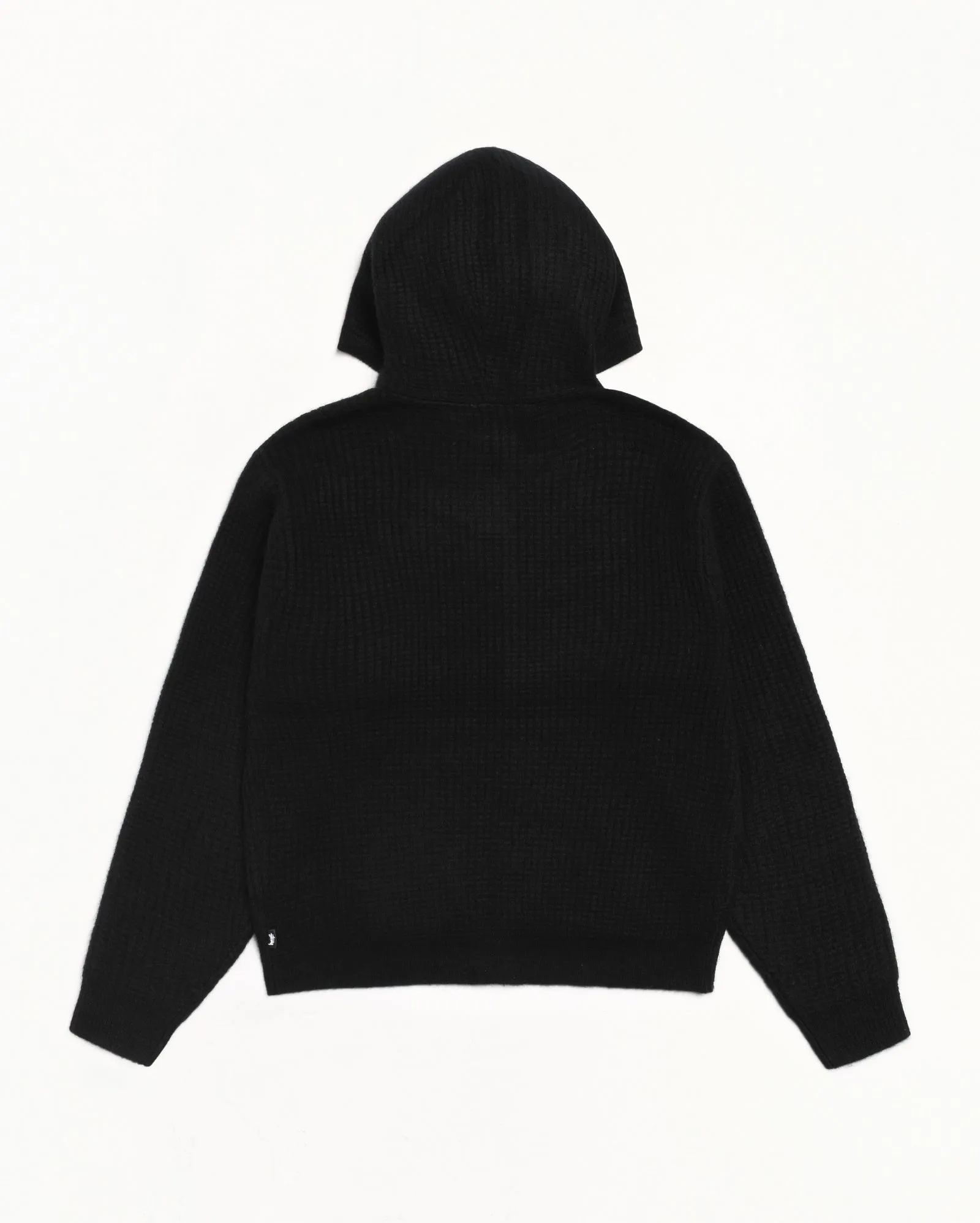 WAFFLE CASHMERE ZIP HOOD SWEATER sold by Stussy product image thumbnail 2