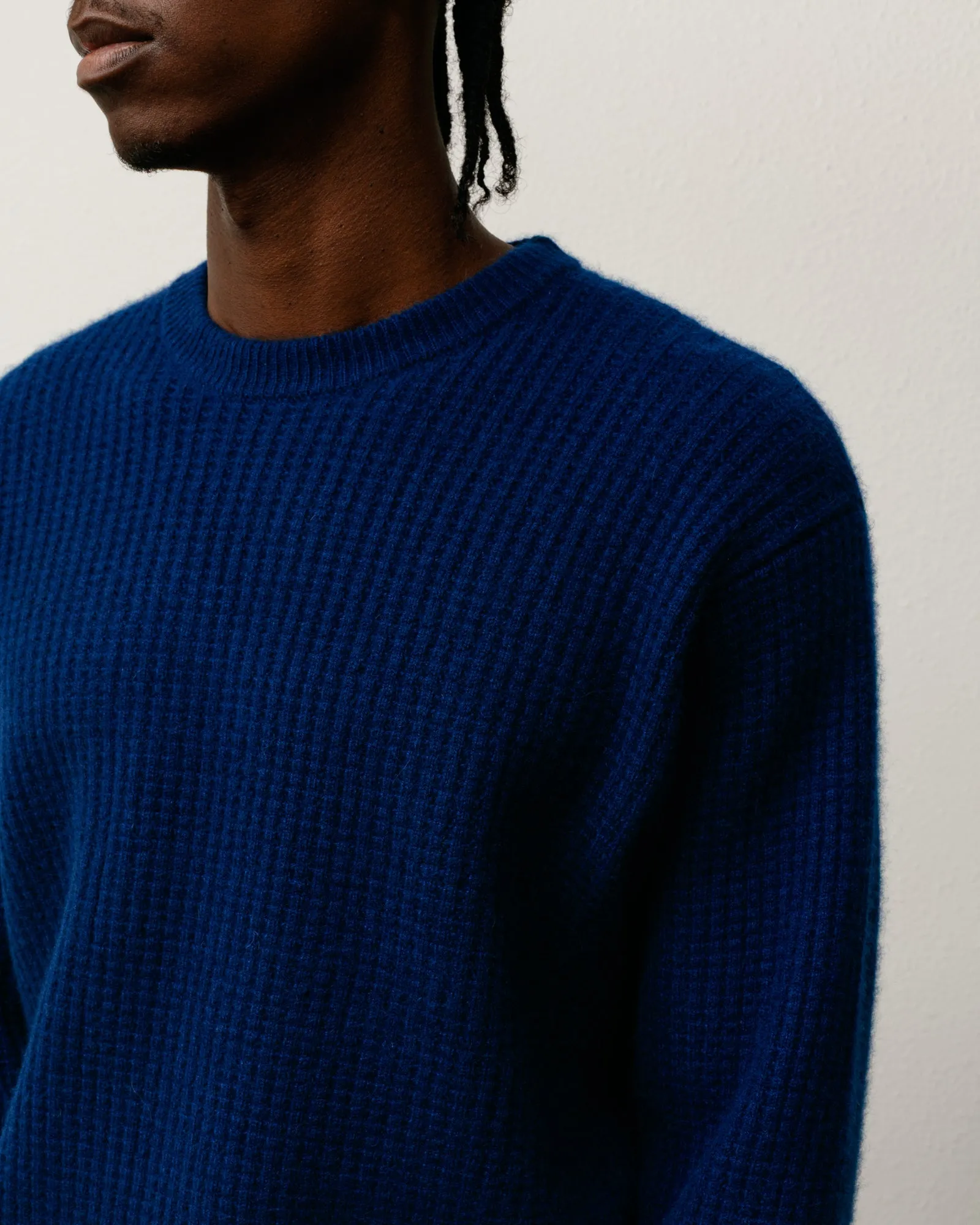 WAFFLE CASHMERE SWEATER sold by Stussy product image thumbnail 4