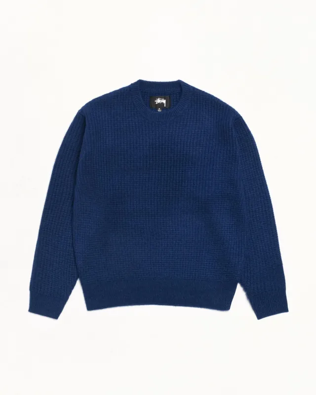 WAFFLE CASHMERE SWEATER sold by Stussy