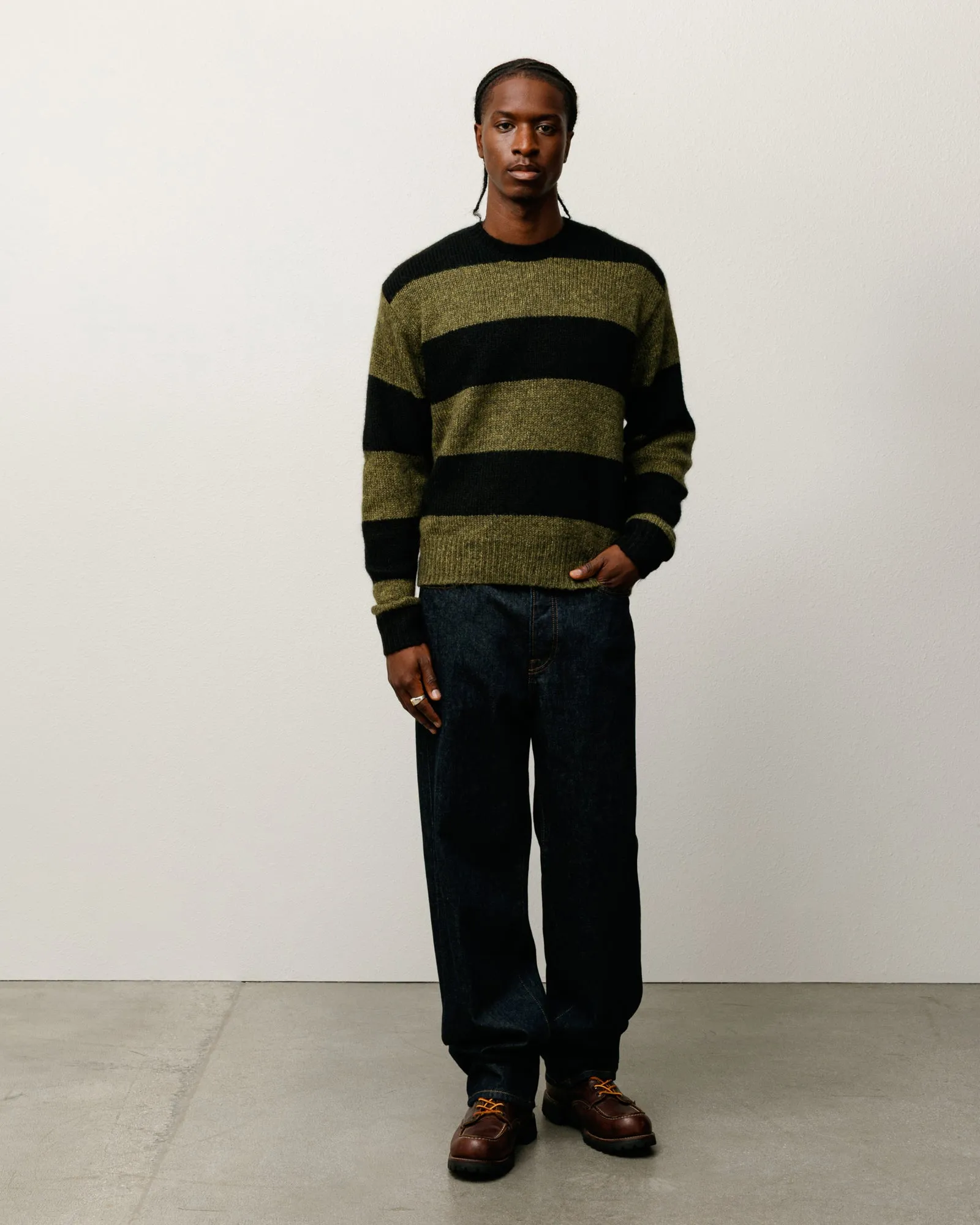 MOHAIR STRIPE SWEATER sold by Stussy product image thumbnail 3