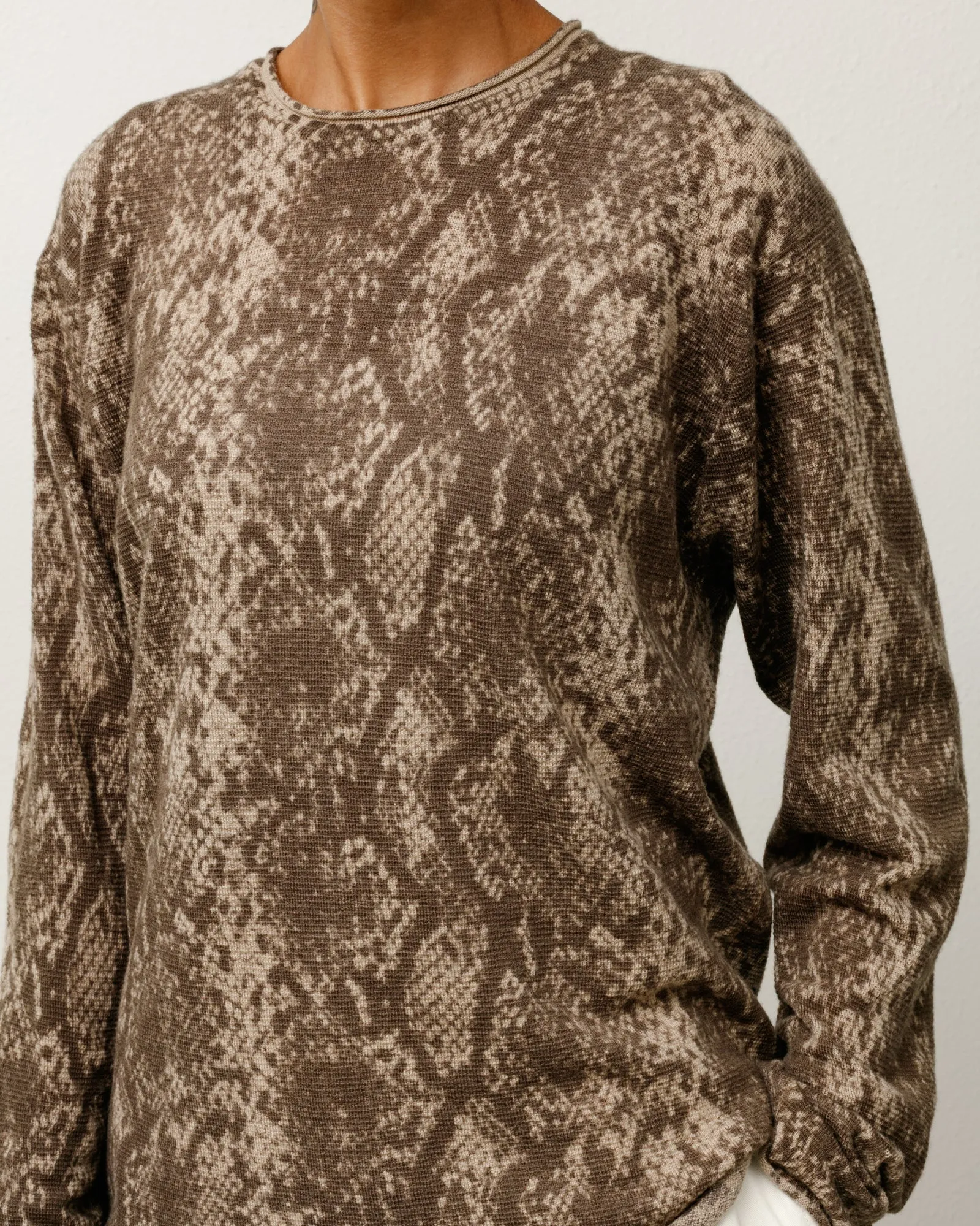 PYTHON FINE WOOL SWEATER sold by Stussy product image thumbnail 4