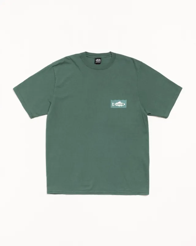 HEAL THE BAY 40 TEE PIGMENT DYED sold by Stussy
