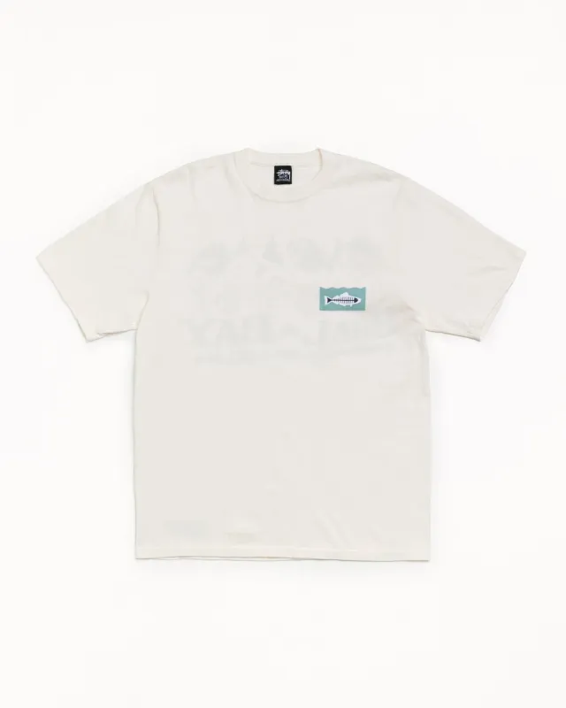 HEAL THE BAY 40 TEE PIGMENT DYED sold by Stussy