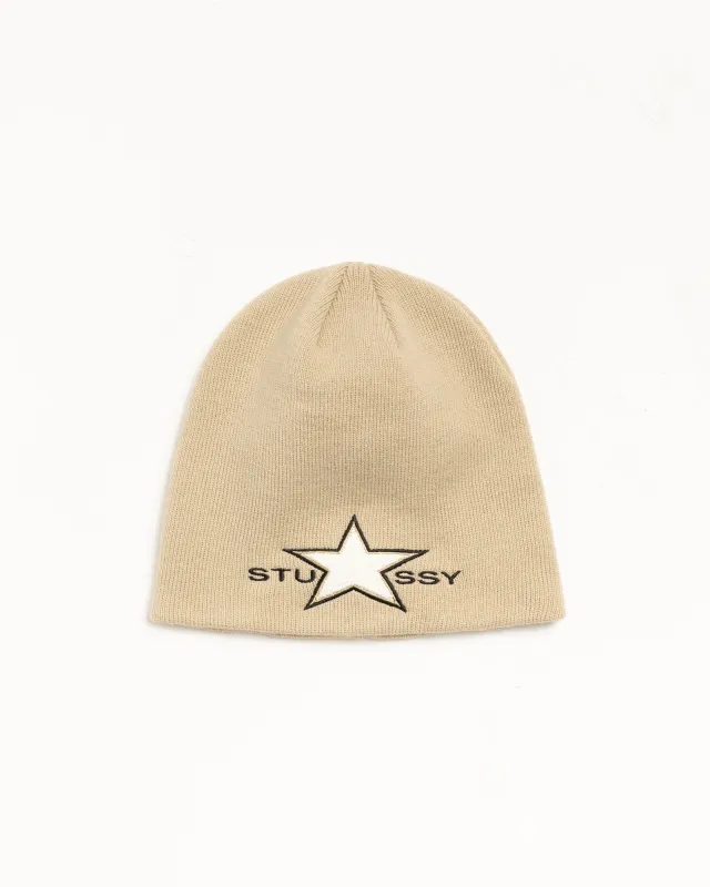 SKULLCAP STAR PATCH sold by Stussy