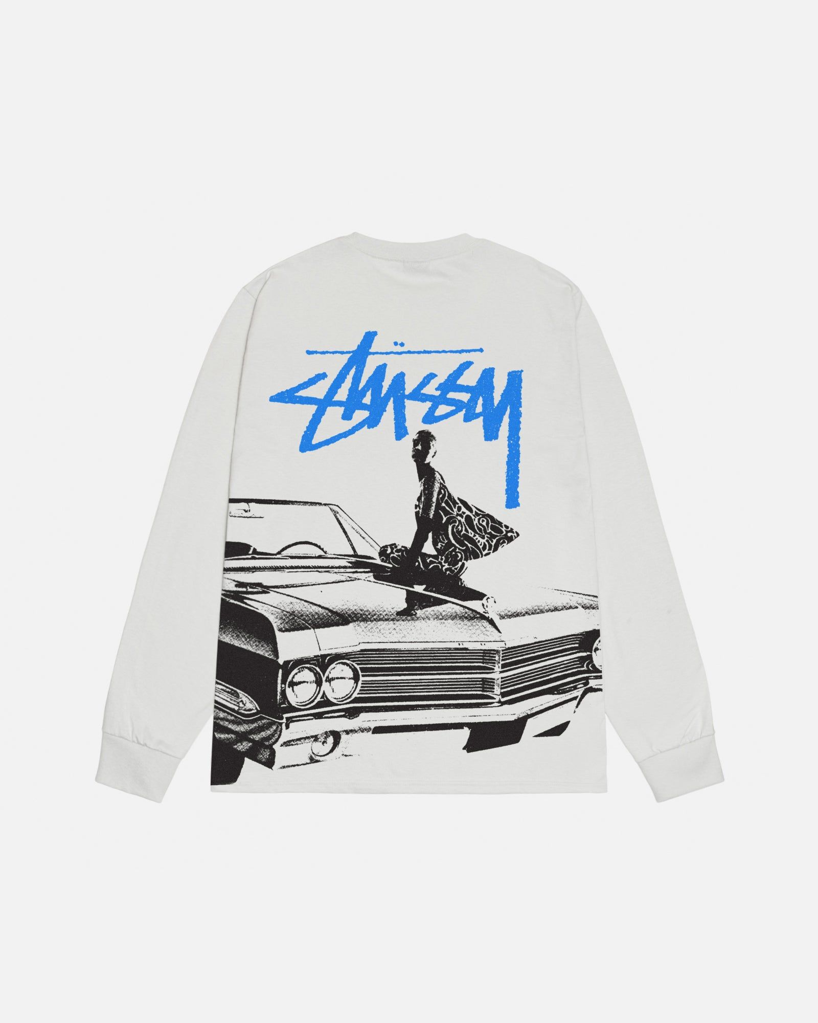 BEAT CRAZY LS TEE sold by Stussy