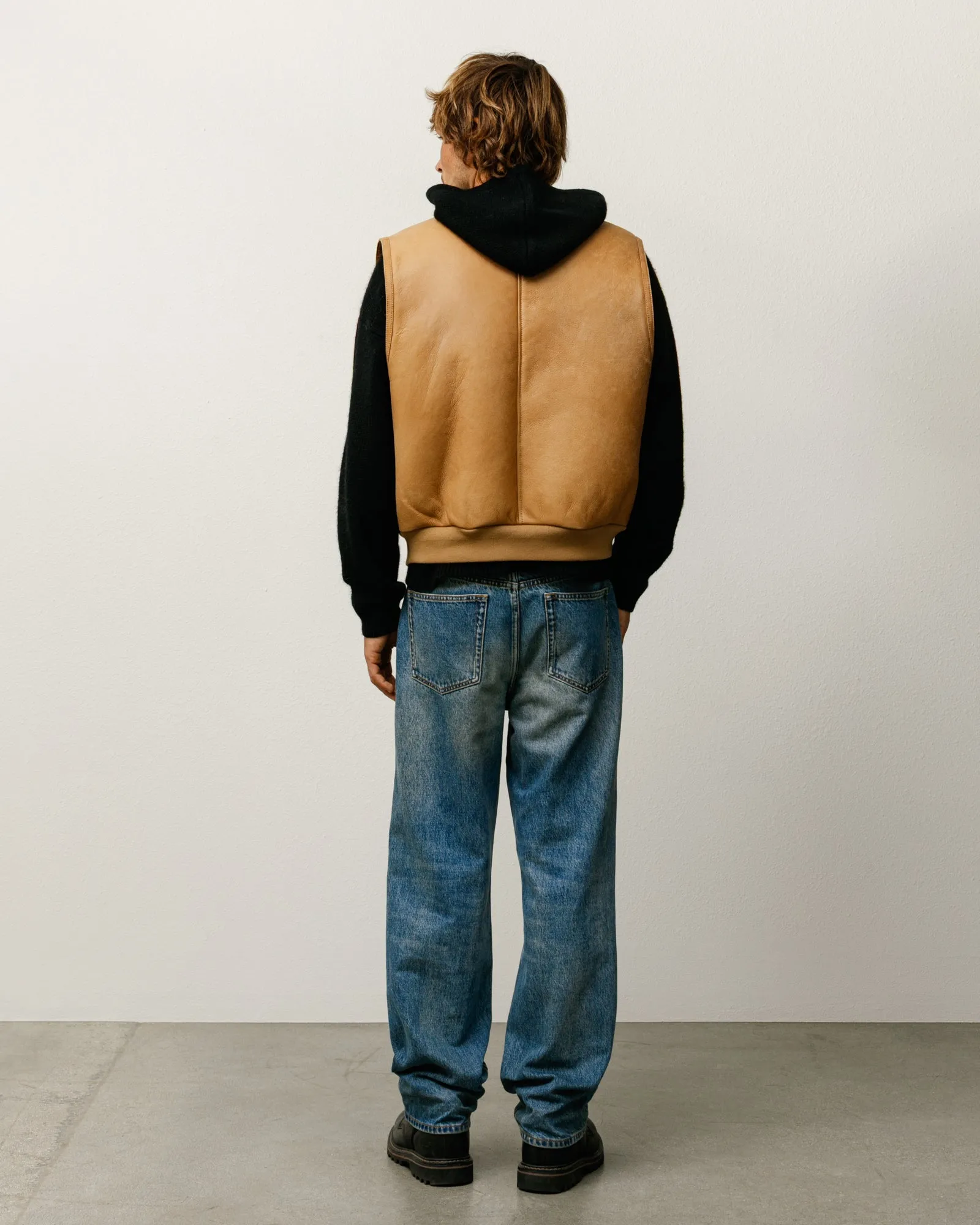 SHEARLING VEST sold by Stussy product image thumbnail 3