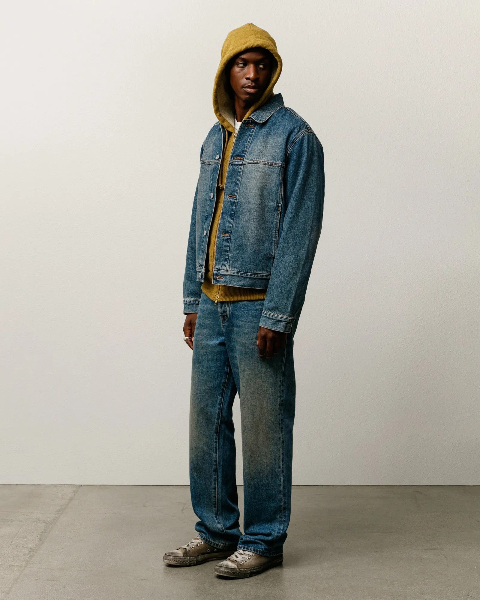 TRUCKER JACKET DENIM sold by Stussy product image thumbnail 2