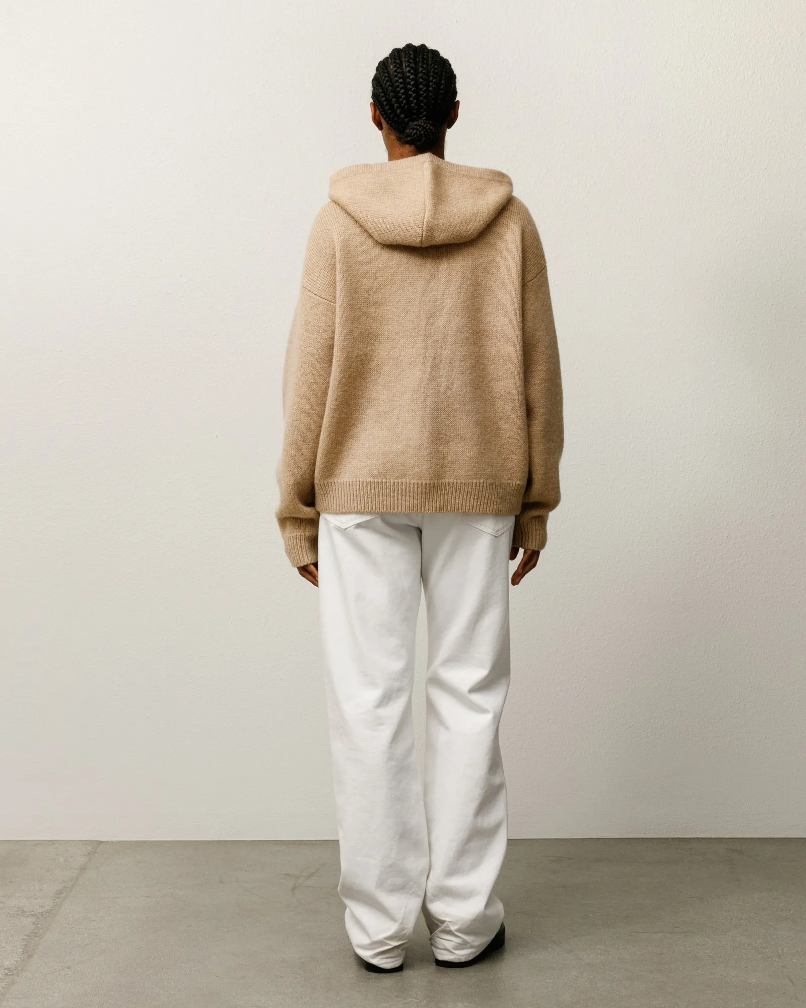 QUARTER ZIP KNIT HOODIE sold by Stussy product image thumbnail 5