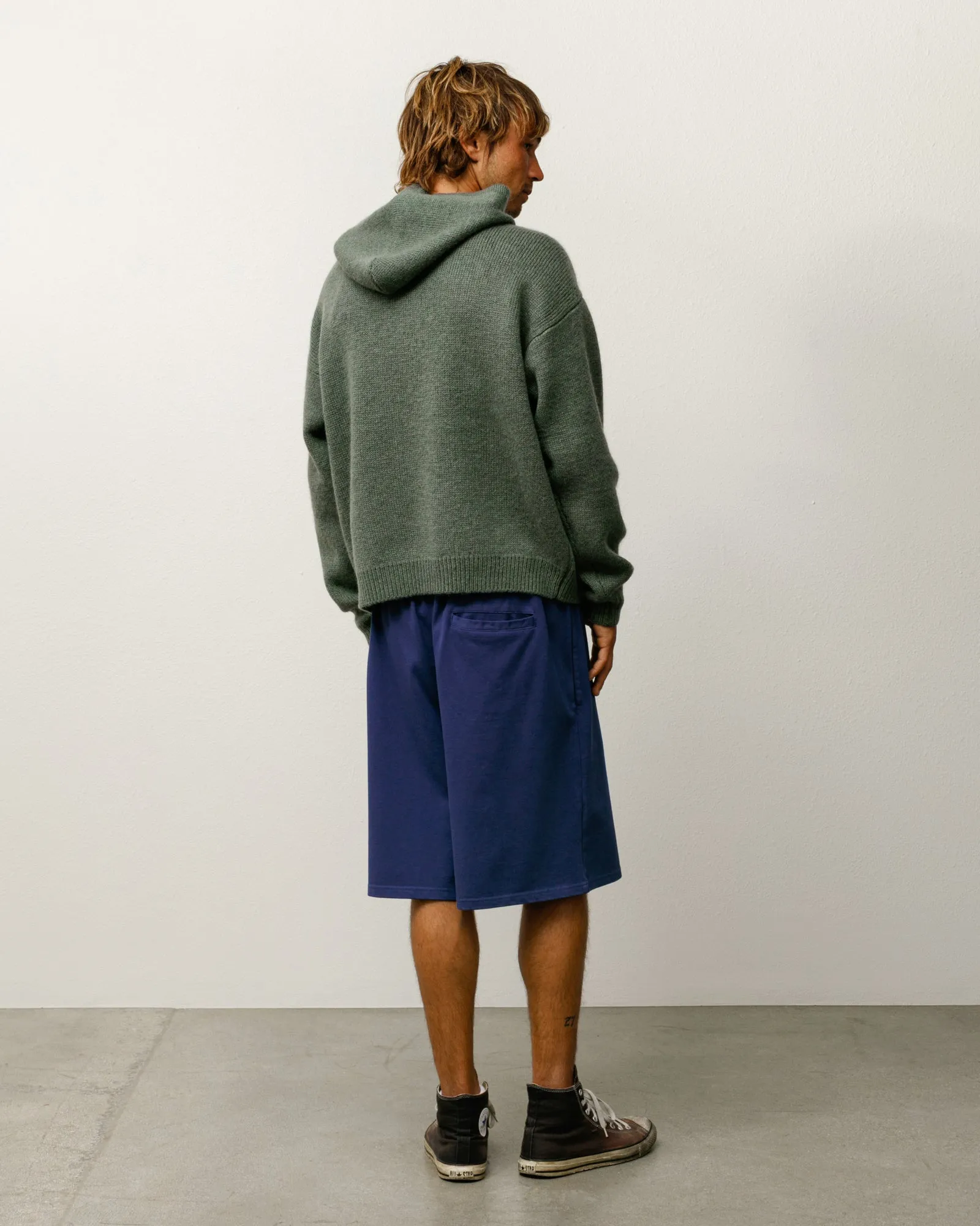 QUARTER ZIP KNIT HOODIE sold by Stussy product image thumbnail 2