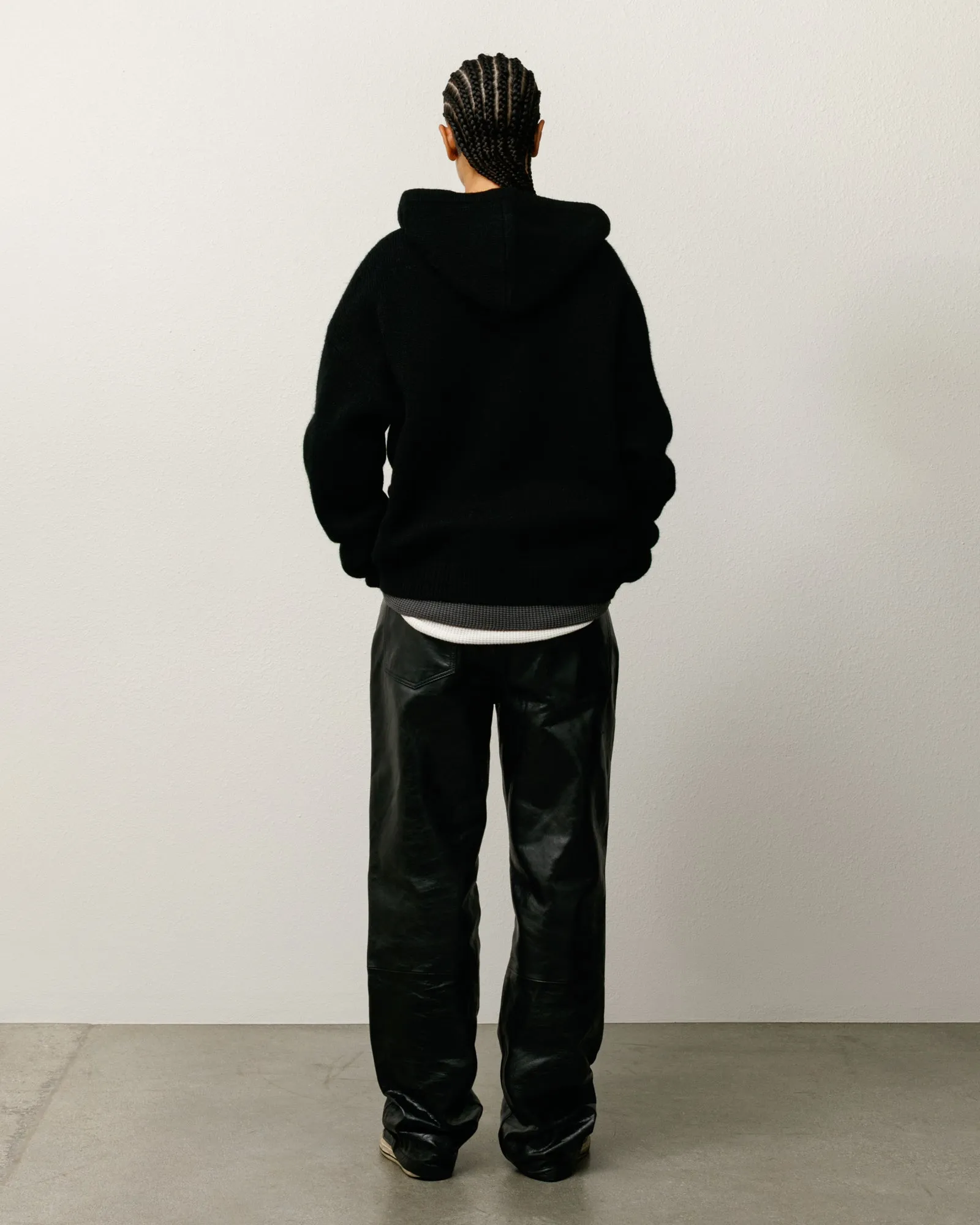 QUARTER ZIP KNIT HOODIE sold by Stussy product image thumbnail 2