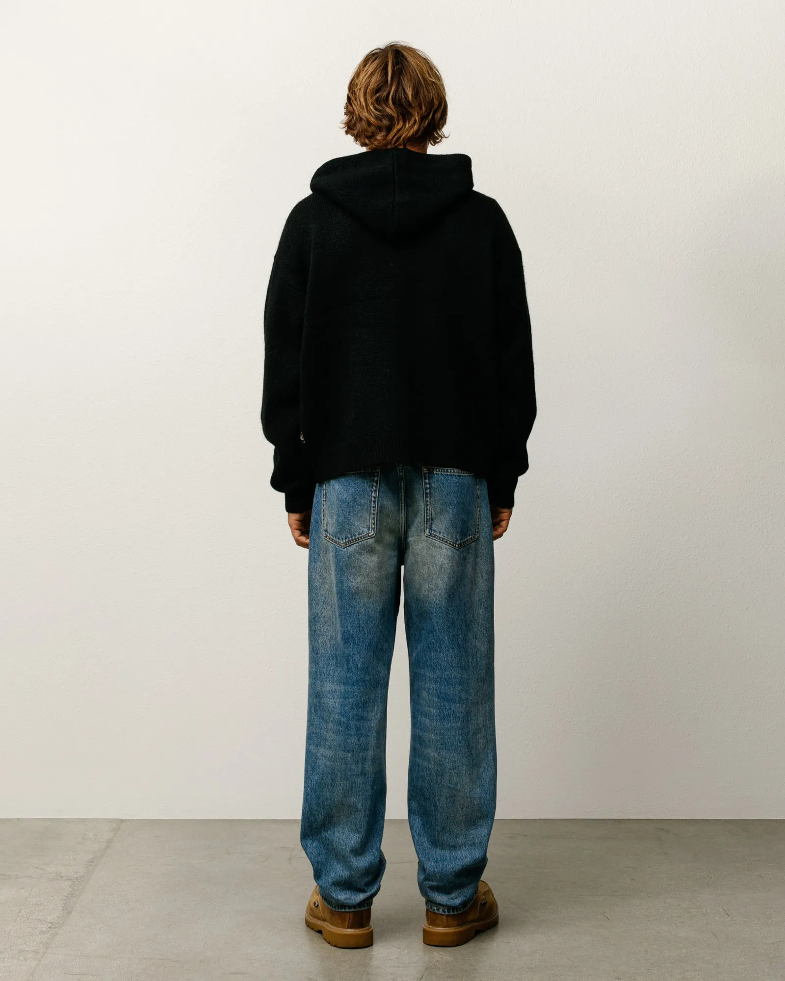 QUARTER ZIP KNIT HOODIE sold by Stussy product image thumbnail 5