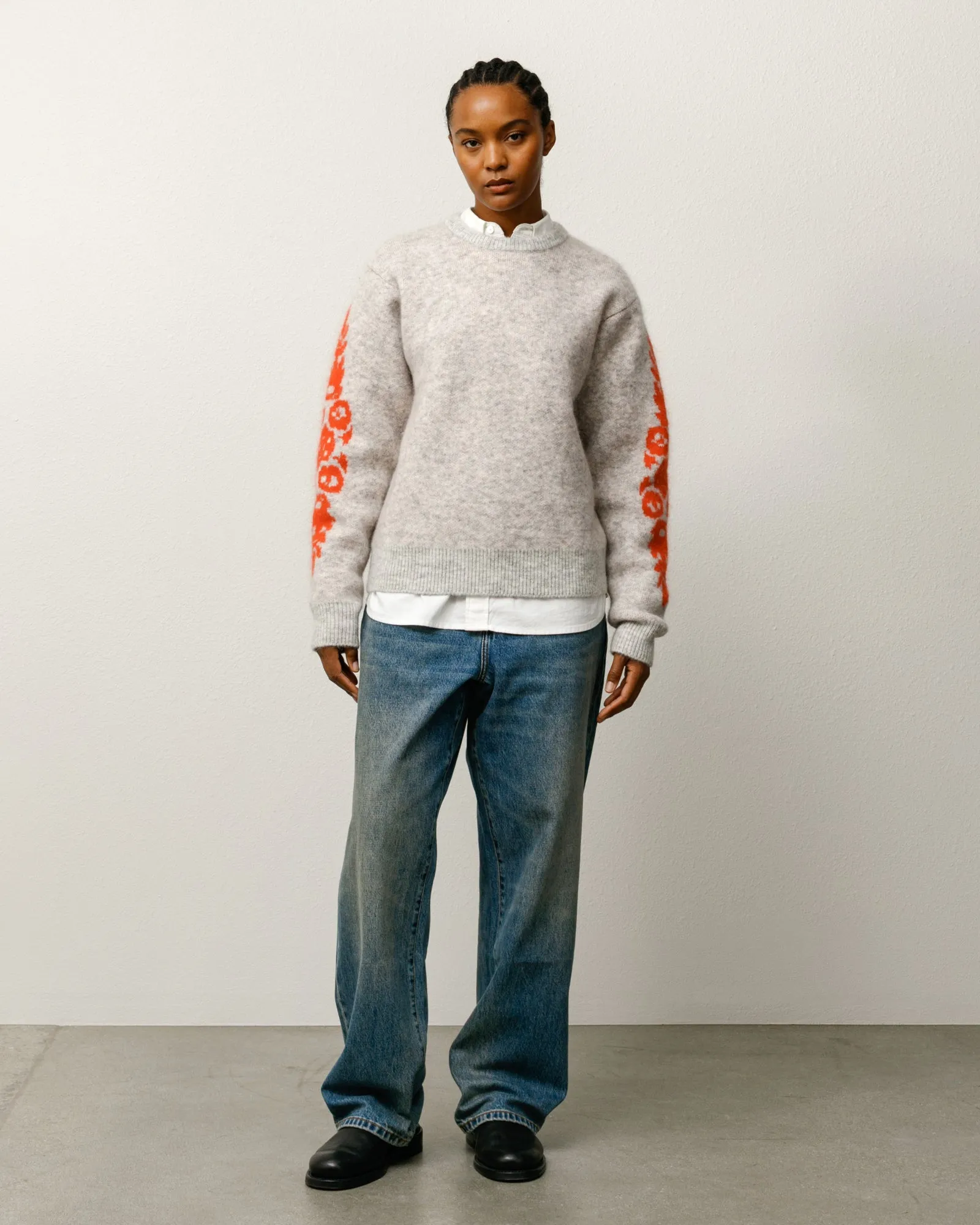 MOHAIR FLOWER SWEATER sold by Stussy product image thumbnail 4