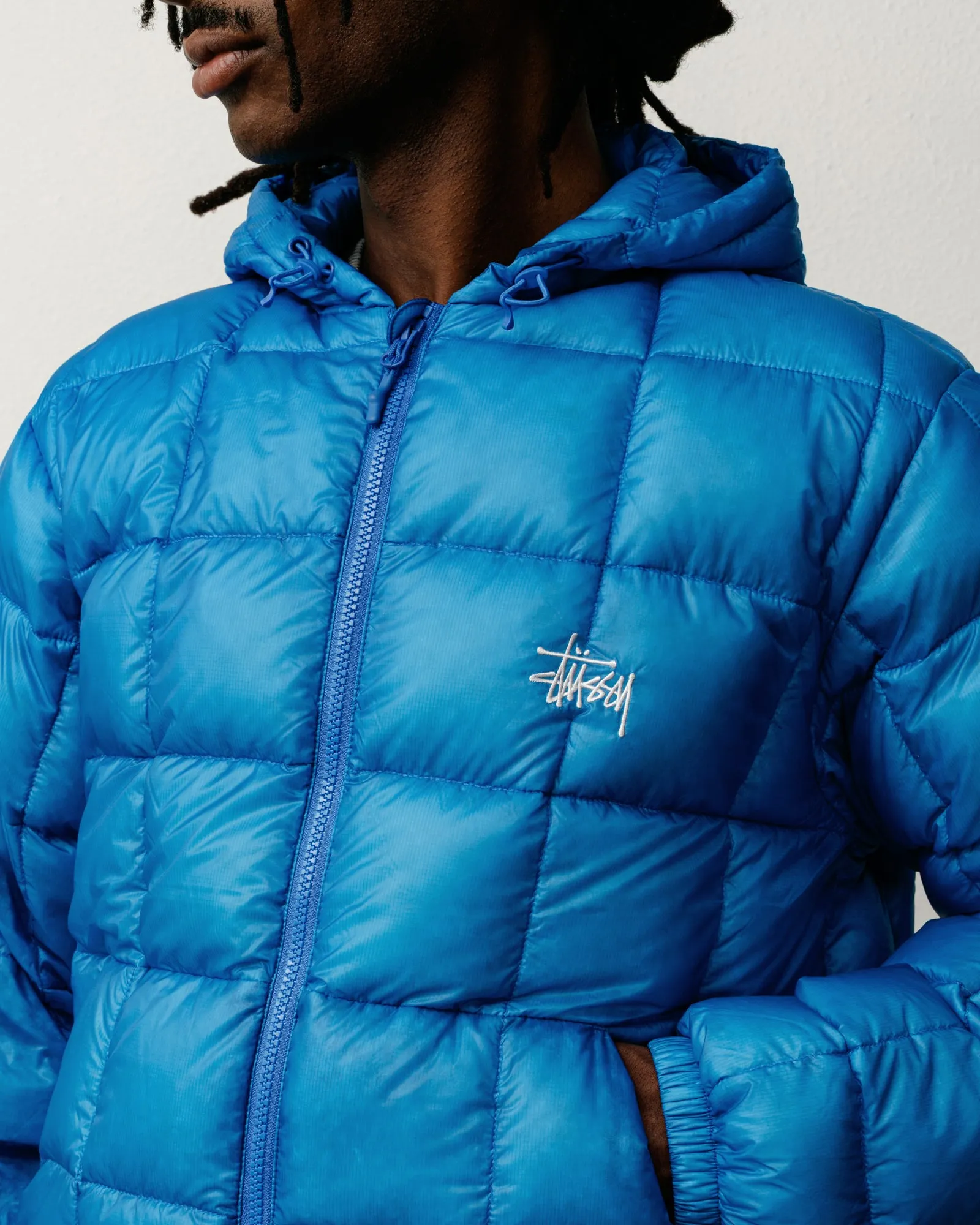 MIDWEIGHT HOODED PUFFER sold by Stussy product image thumbnail 2