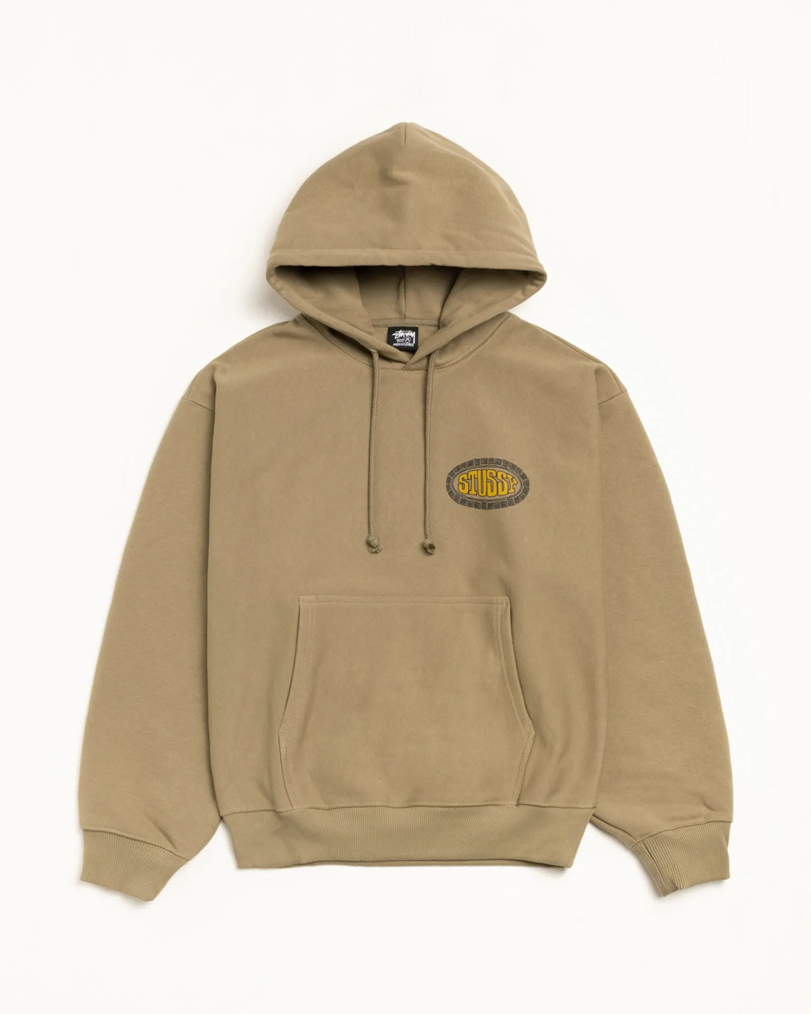 TILE OVAL HOODIE sold by Stussy