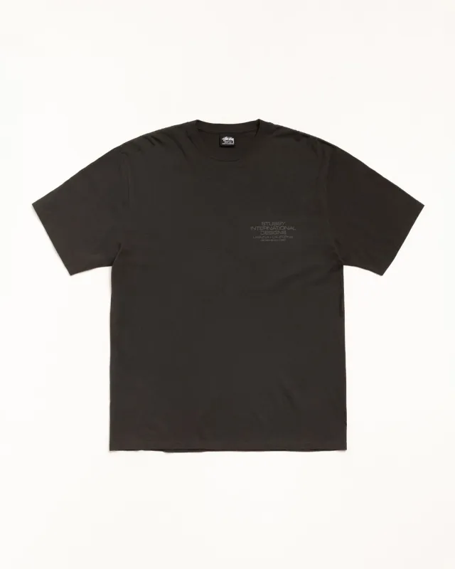 INTERNATIONAL DESIGN TEE PIGMENT DYED sold by Stussy